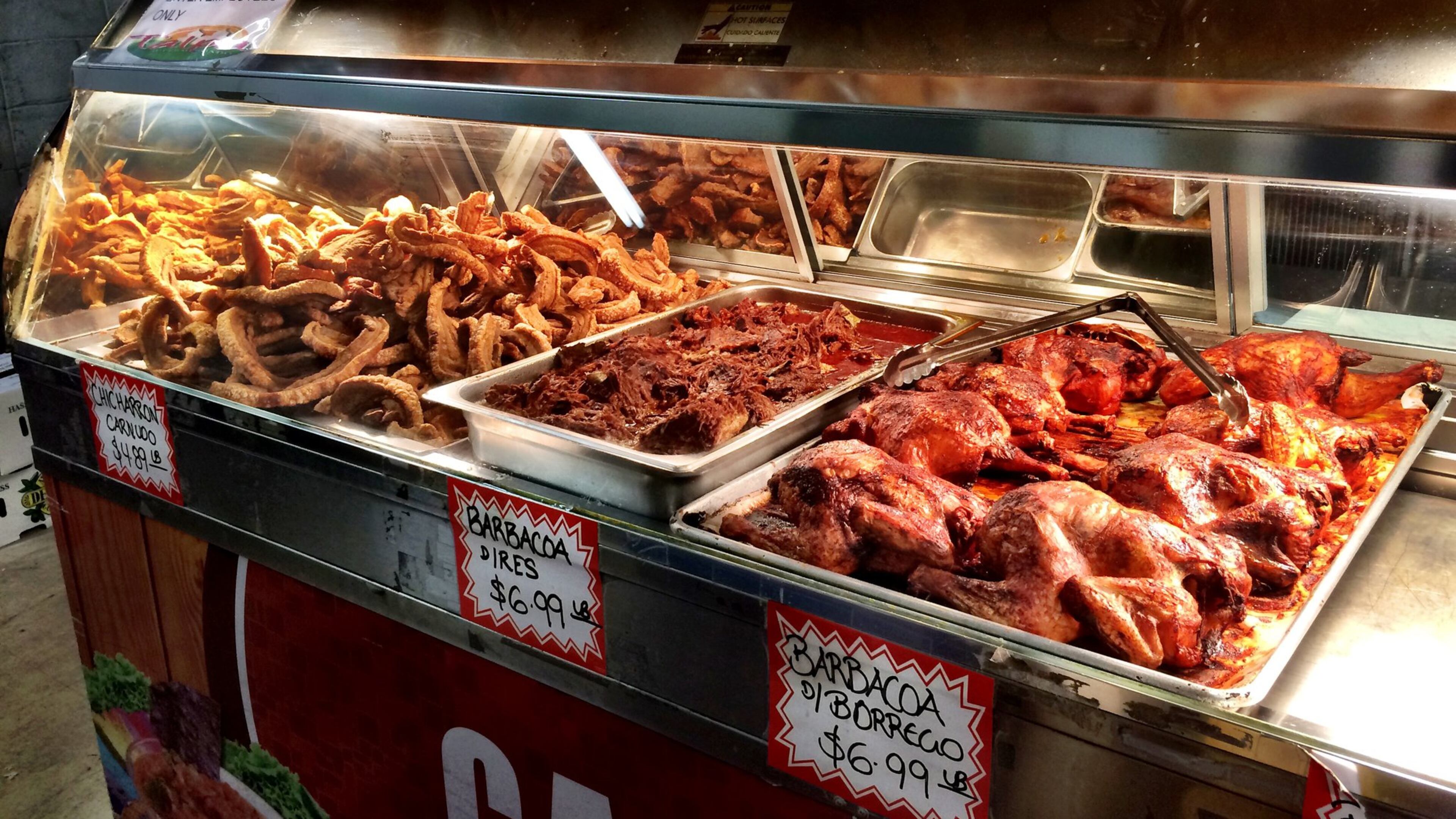 The lunch crowd fills up Supermercado Talpa on weekdays. (Wyatt Williams)