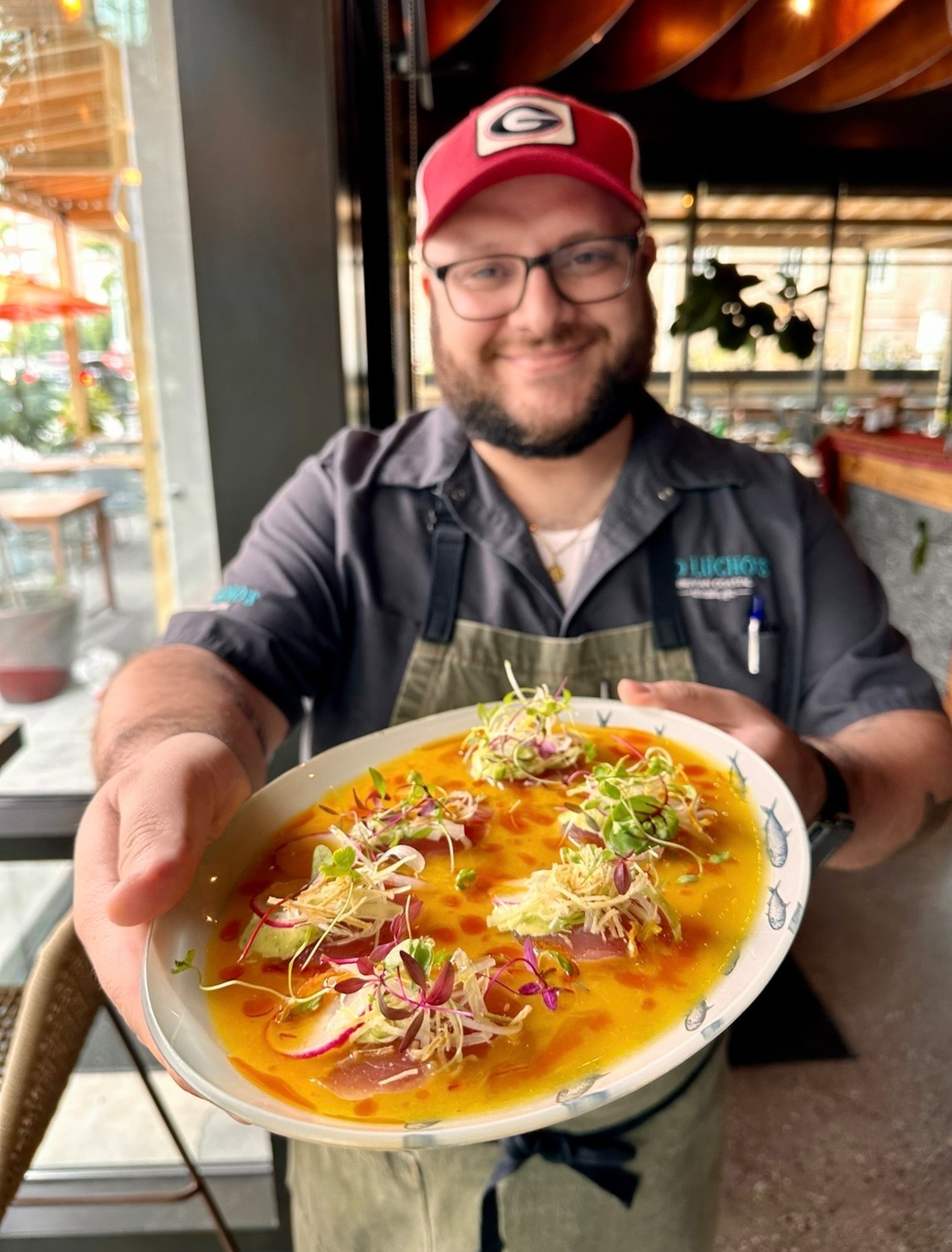 Arnaldo Castillo, the chef/owner of Tio Lucho's, shares his tips and tricks for making ceviche at home. His Peruvian restaurant offers multiple ceviches on the menu. (Courtesy of Tio Lucho's)