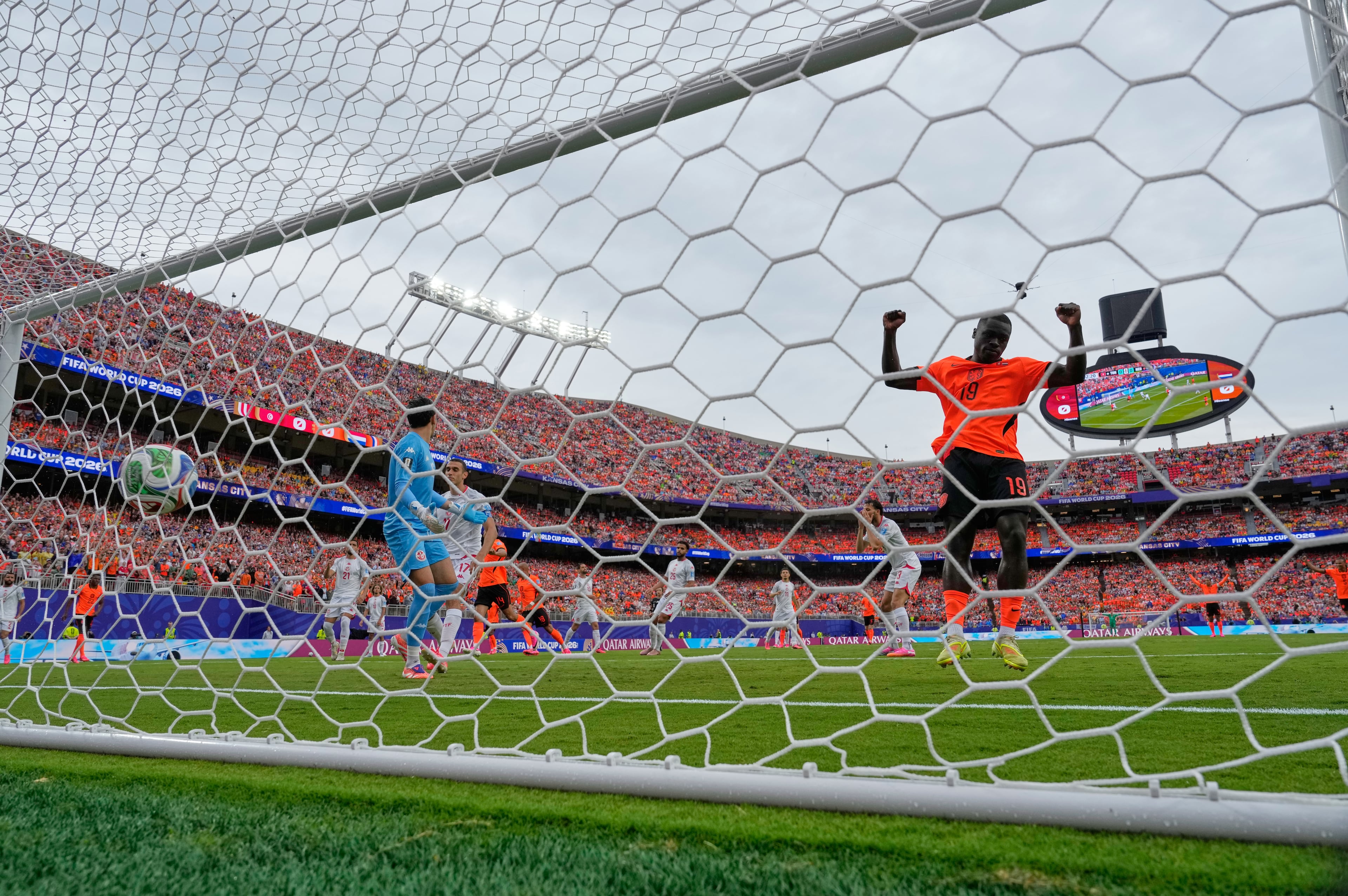 Netherlands Tunisia WCup Soccer