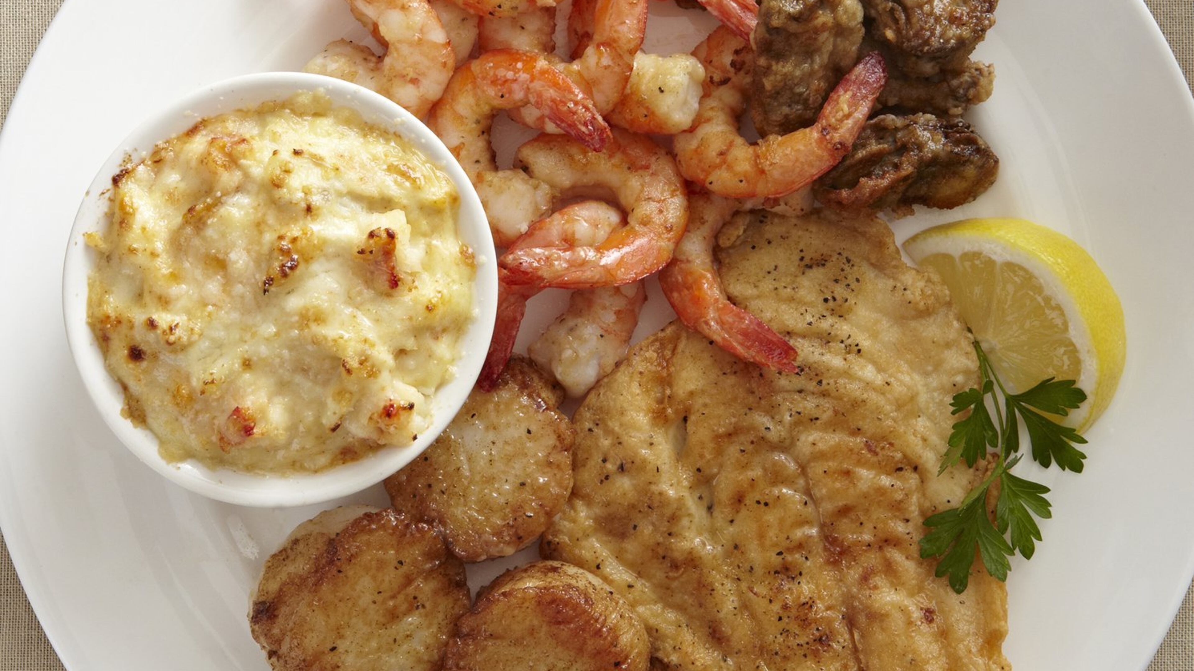 The broiled seafood platter at Bright Star in Bessemer, Ala., is a favorite among longtime customers.