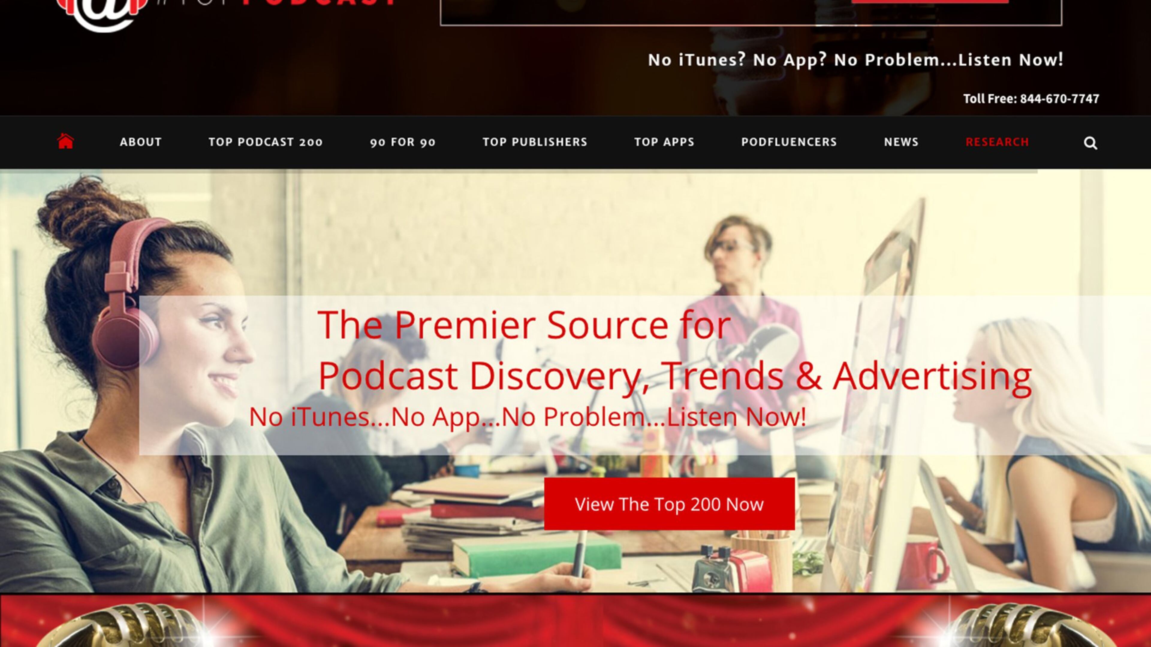 Philly based TopPodCast.com offers newbies a way to easily explore some of the best podcasts not available elsewhere, or in better times slots (whenever!) than you can find on the radio. (TopPodCast.com)