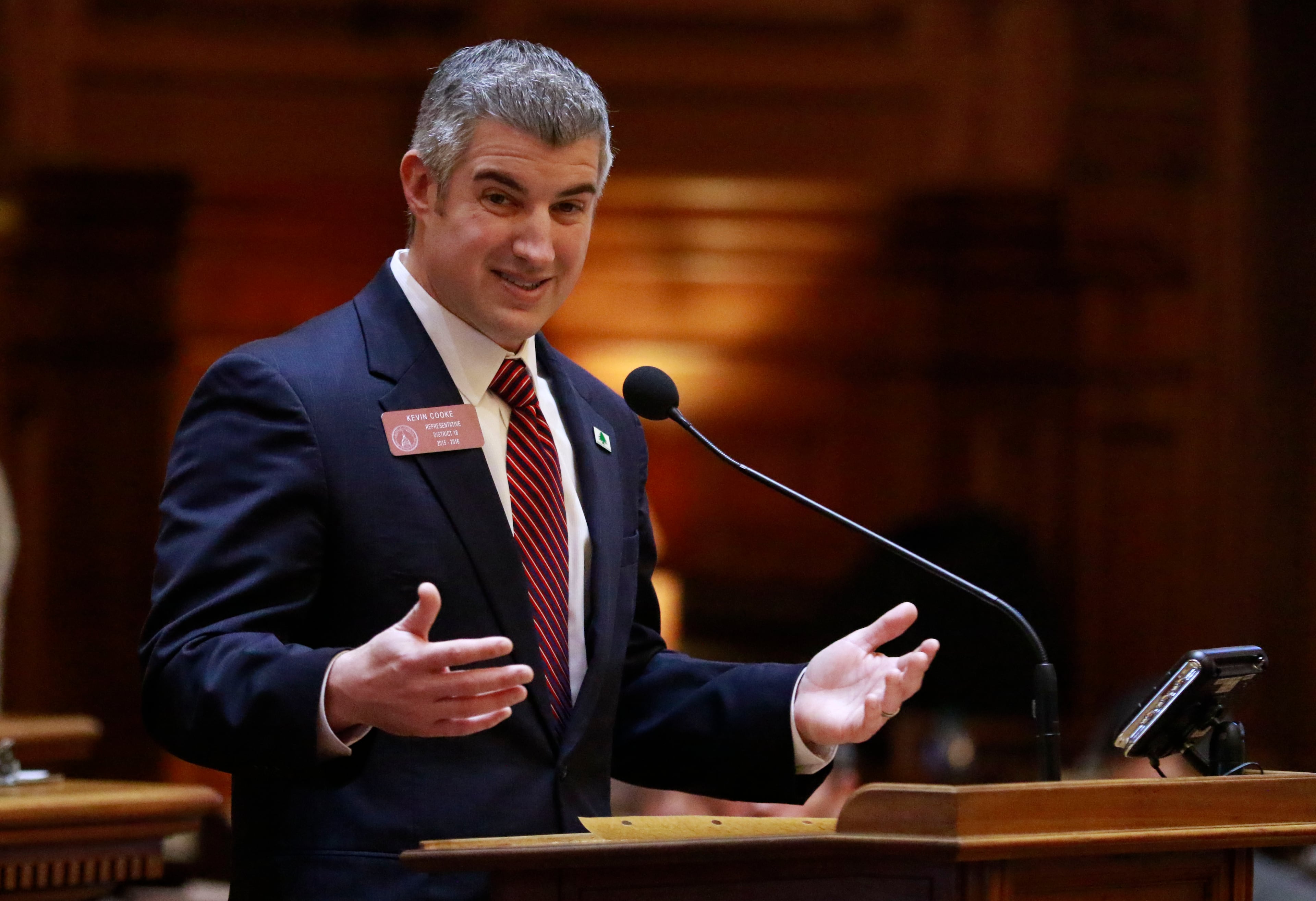 Former Rep. Kevin Cooke, R - Carrollton. (Bob Andres/AJC file photo)