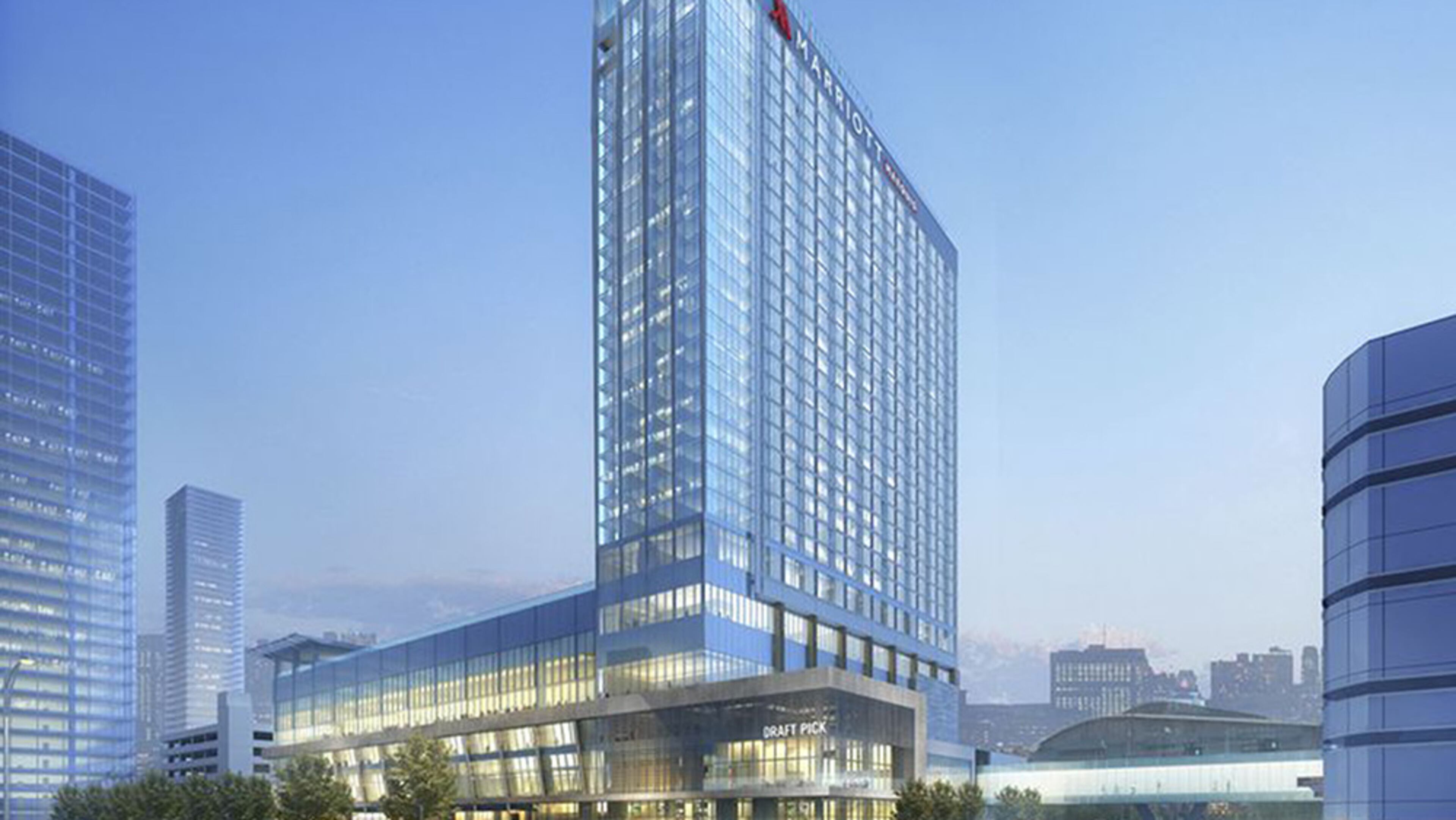 A rendering of the new Marriott Marquis Houston. (Marriott Hotels & Resorts)