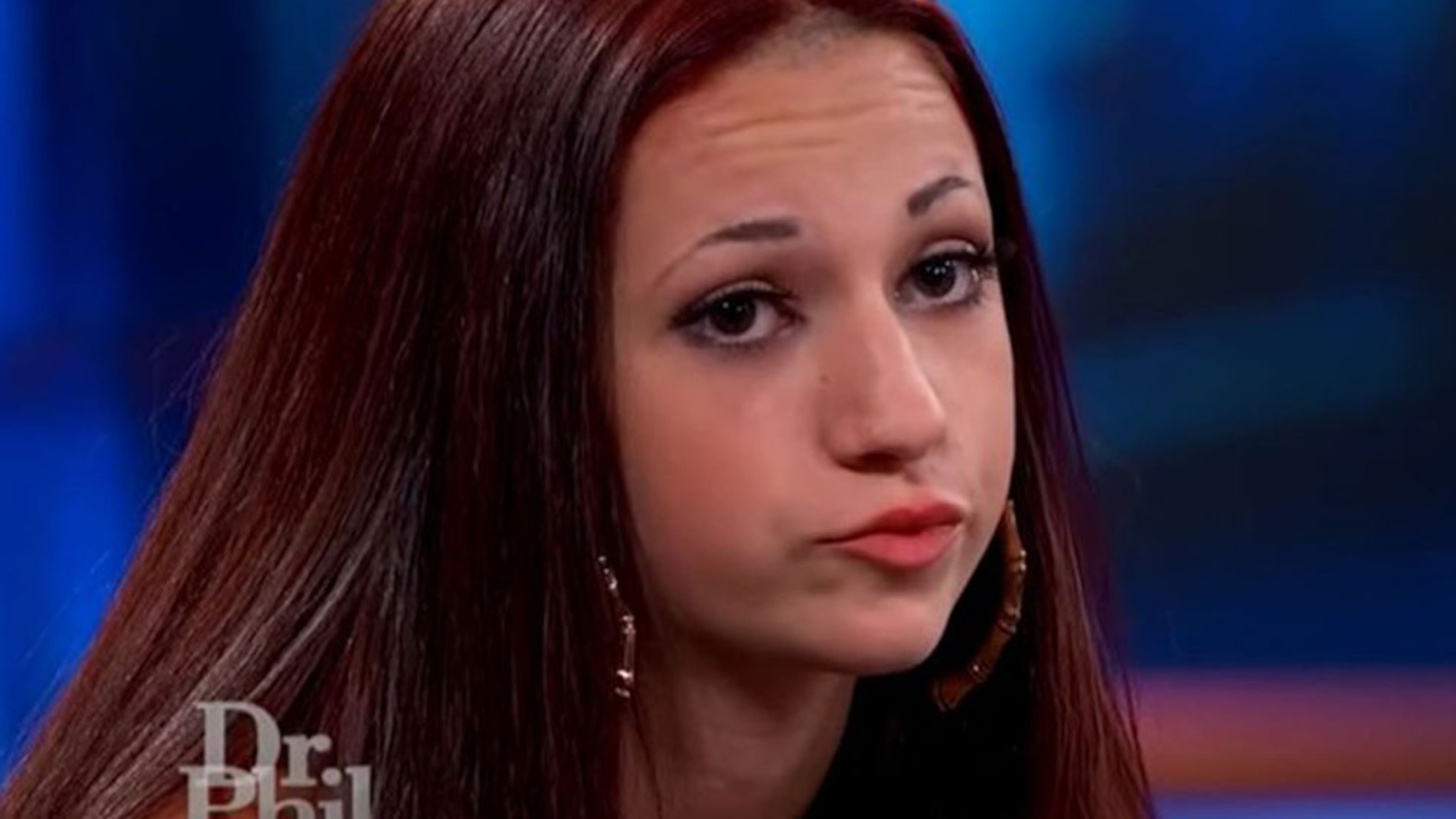 A screen shot from The Dr. Phil Show episode which featured the “Cash Me Ousside” viral sensation teen, Danielle Bregoli, 13, of Boynton Beach.