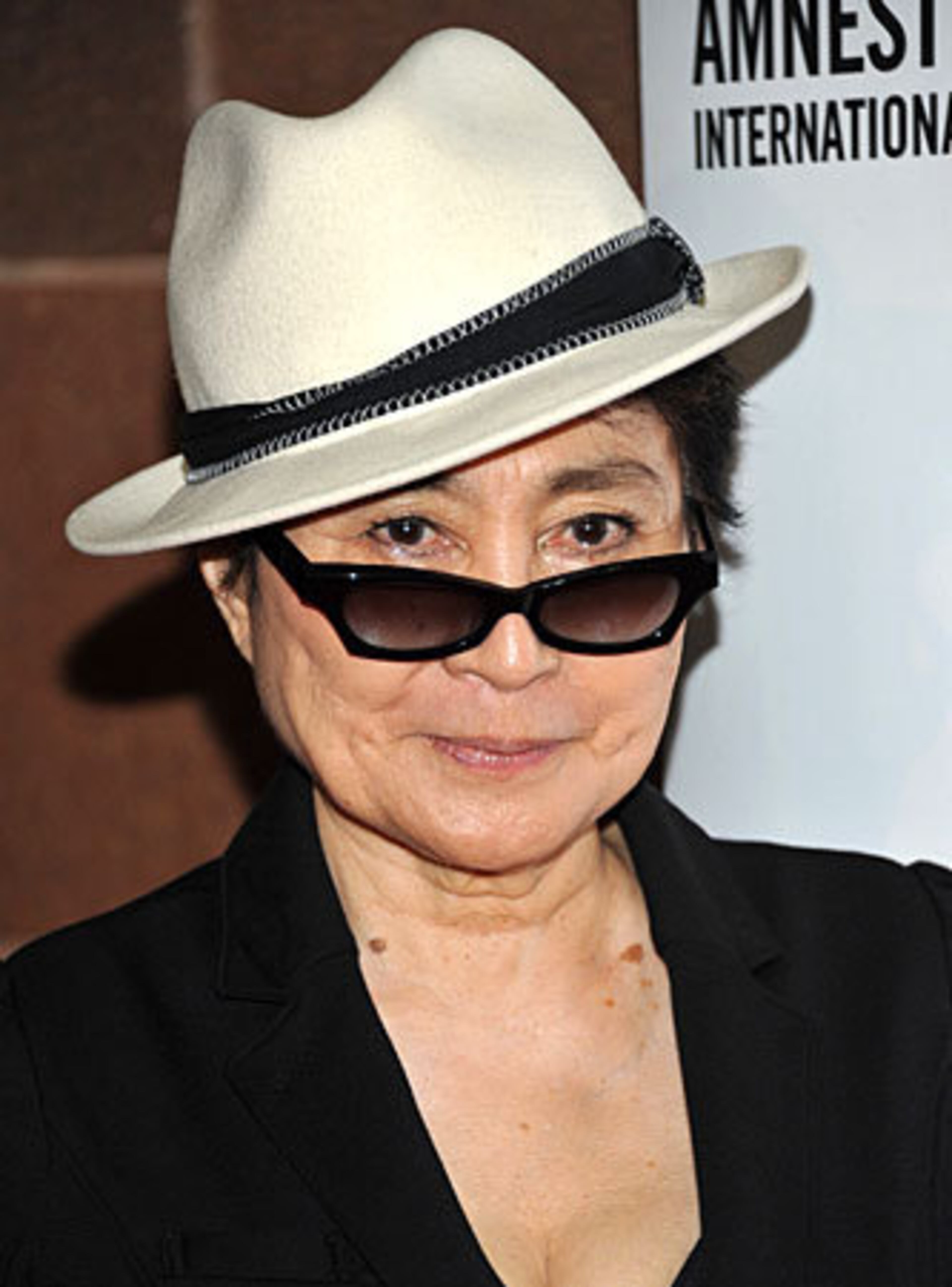 John Lennon's widow Yoko Ono.
