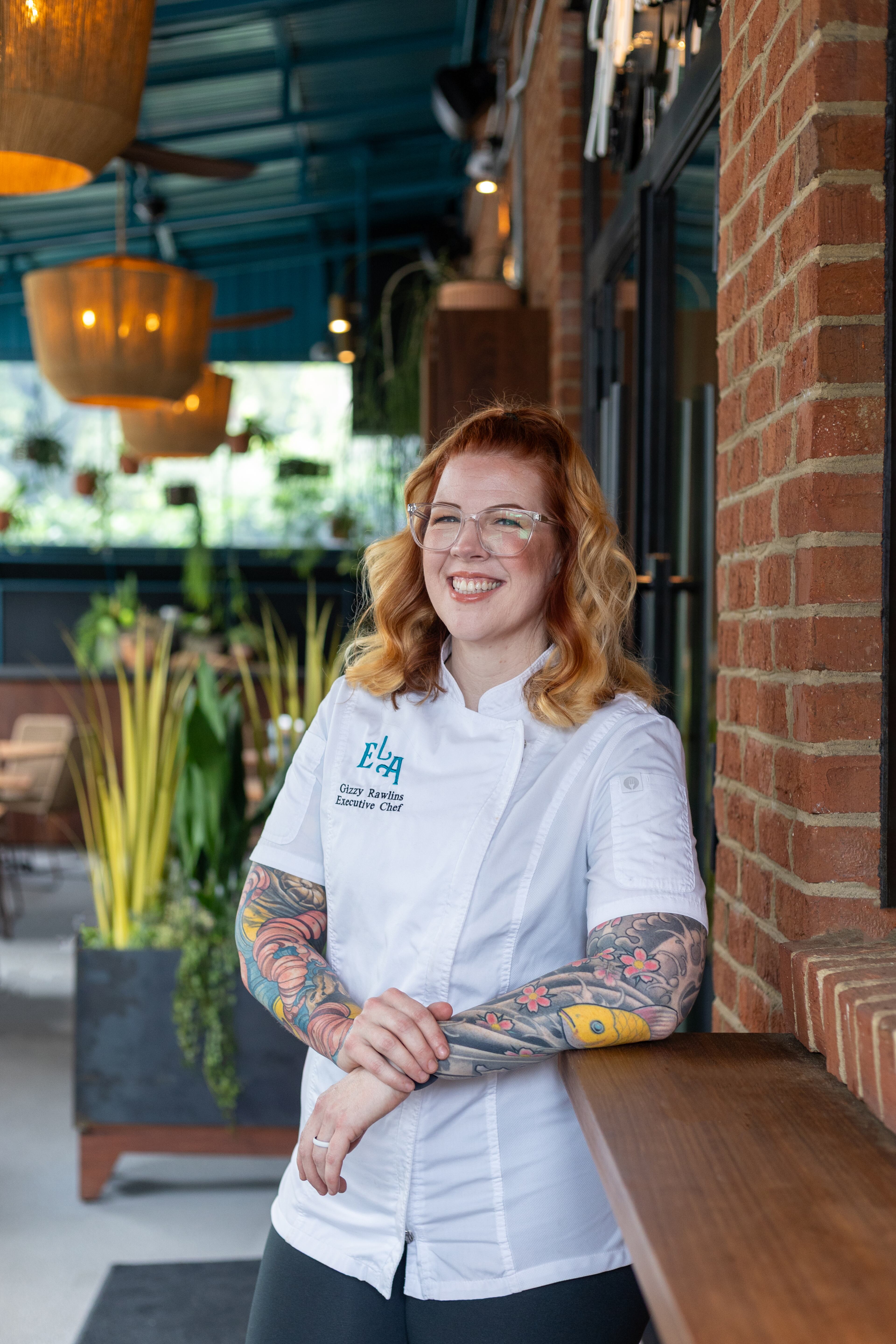 Ela's new executive chef Gizzy Rawlins. (Courtesy of Ela)