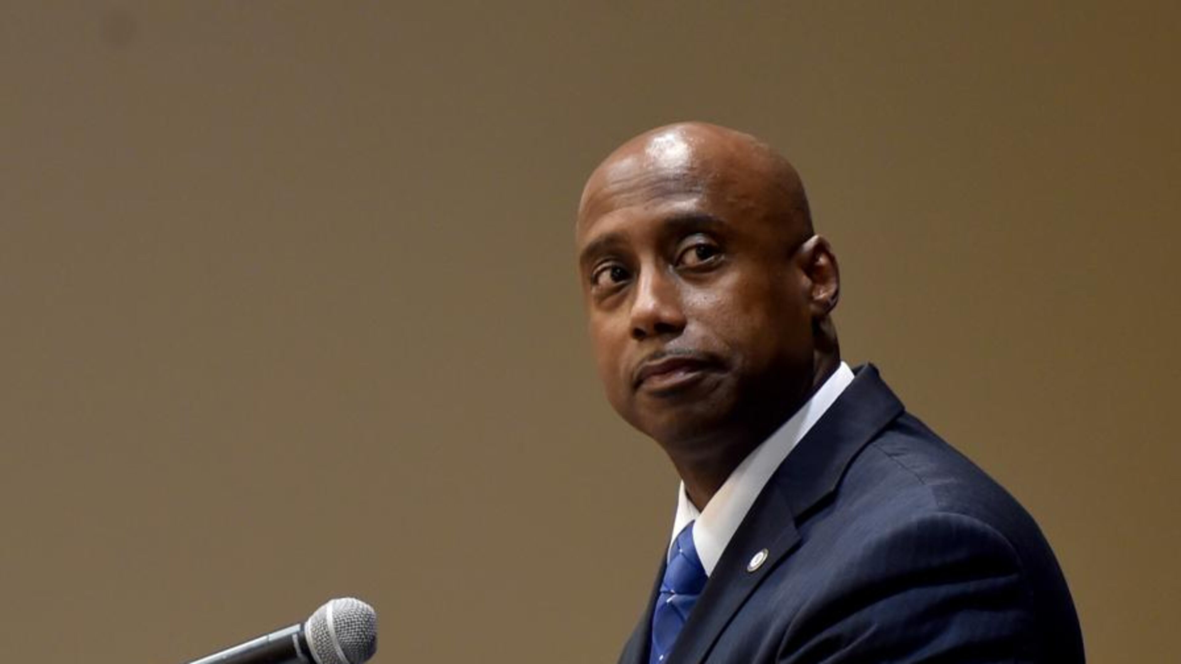 Clayton County Commission Chairman Jeff Turner said Wednesday he does not understand why his colleagues have tied the decision whether to return public comments during commission meetings to the airwaves to the hiring of a communications manager. Photo: AJC File.