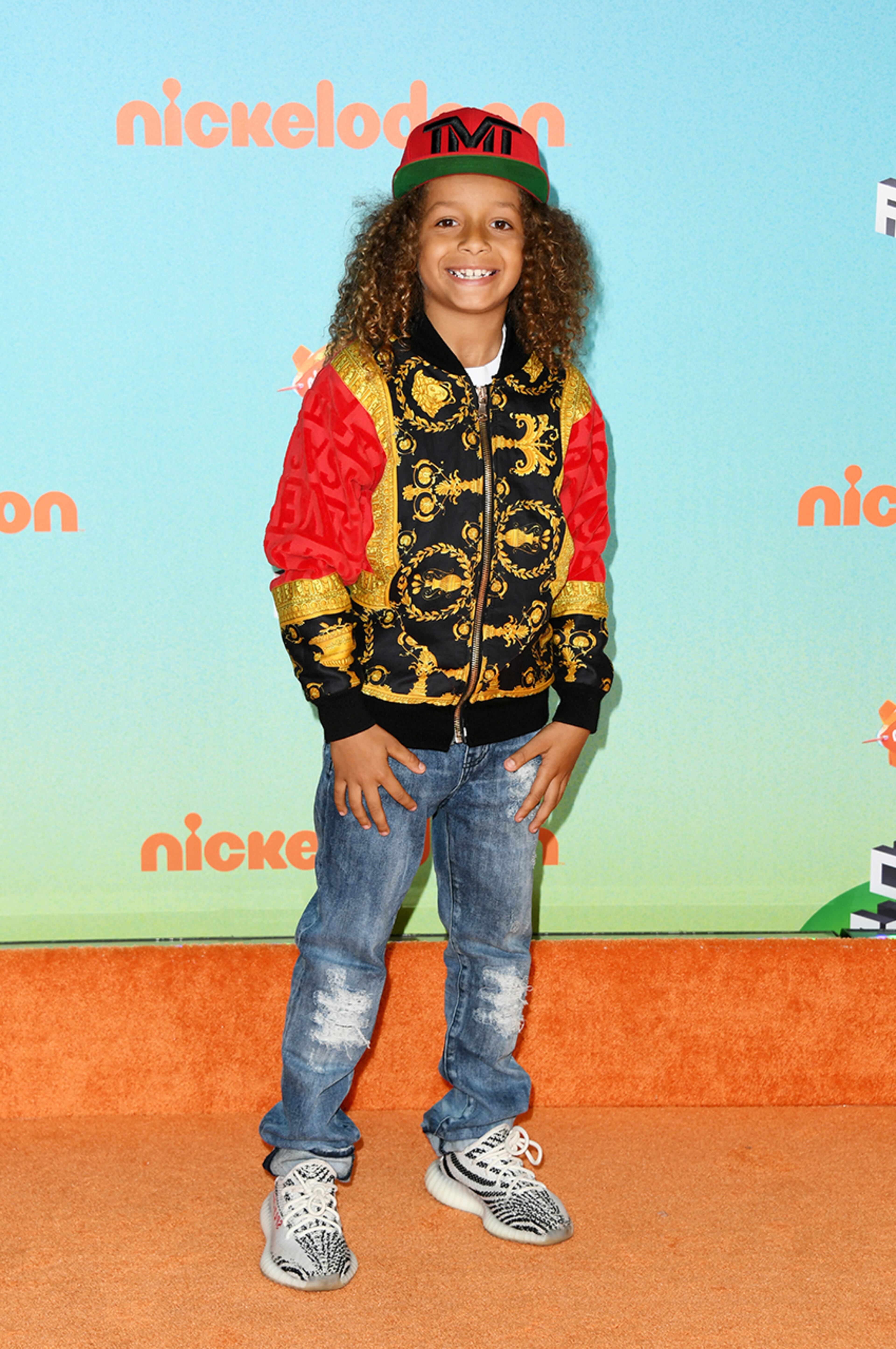 LOS ANGELES, CA - MARCH 23: Lil Rome Diddy attends Nickelodeon's 2019 Kids' Choice Awards at Galen Center on March 23, 2019 in Los Angeles, California. (Photo by Jon Kopaloff/Getty Images)
