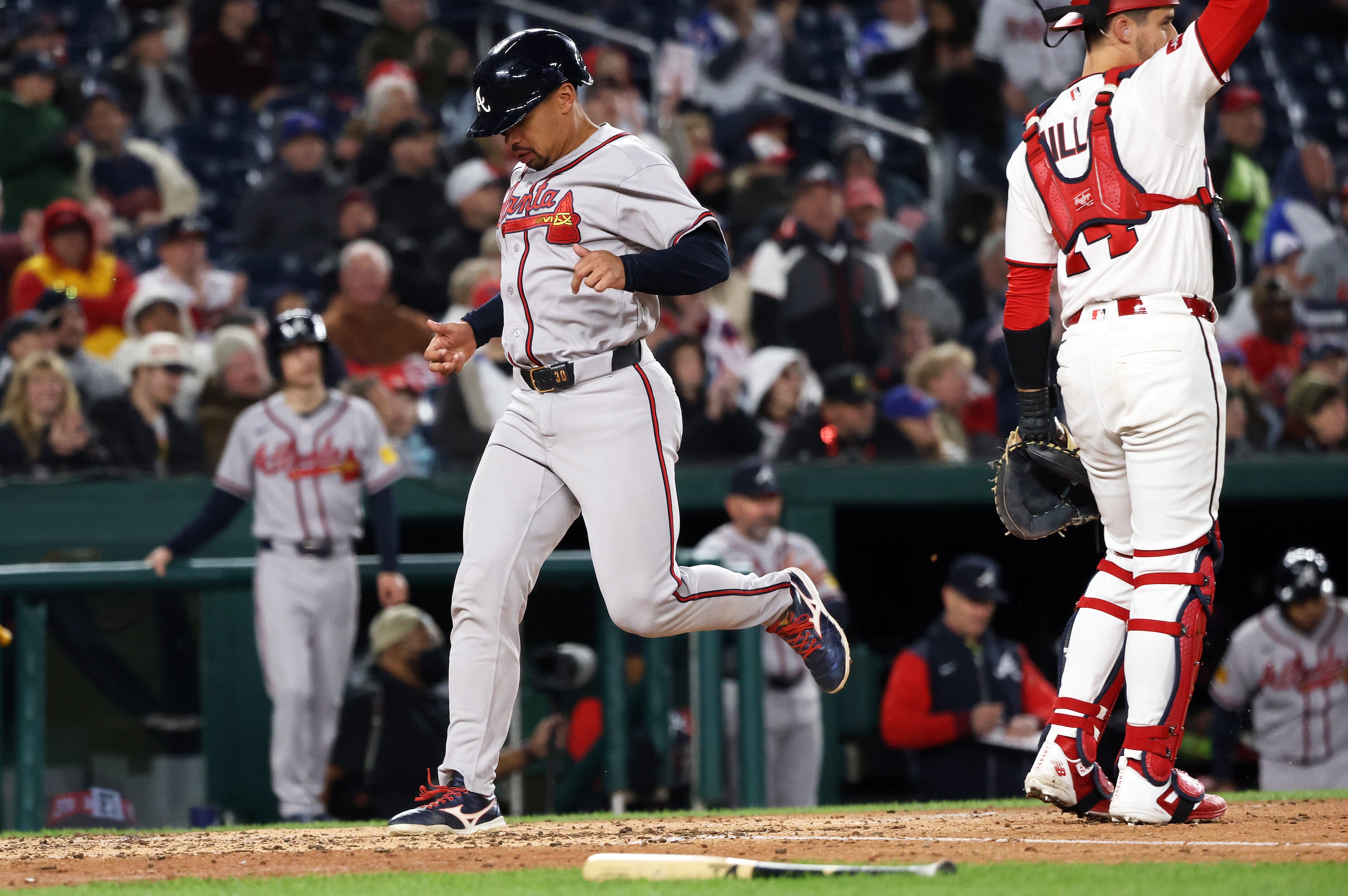Braves Nationals Baseball