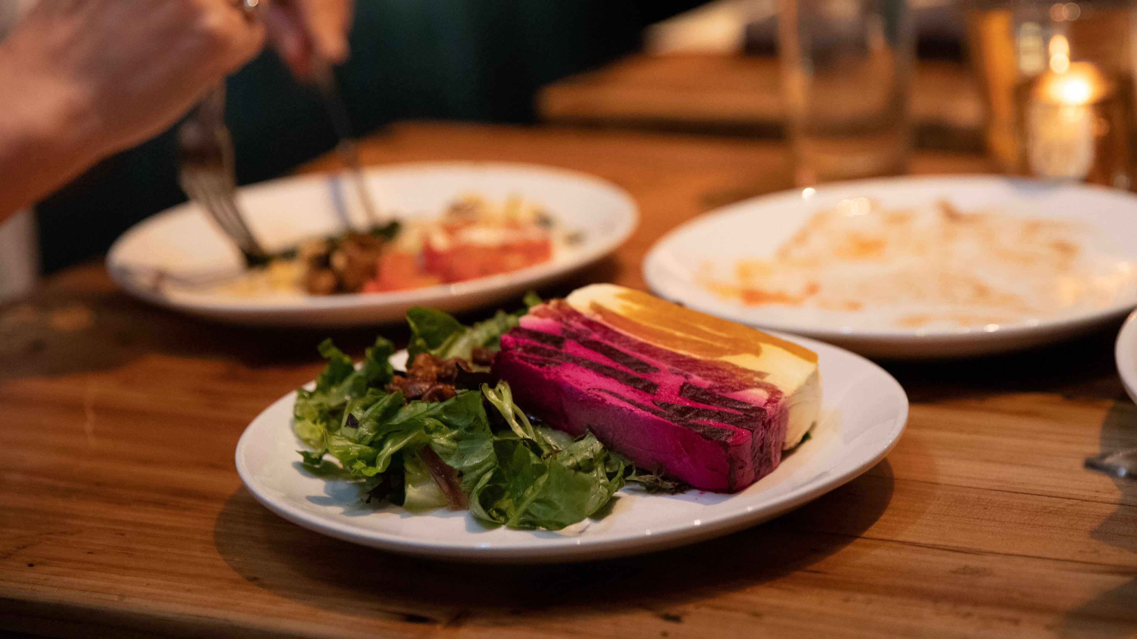 A dish from the menu of Kindred in Oak Grove.