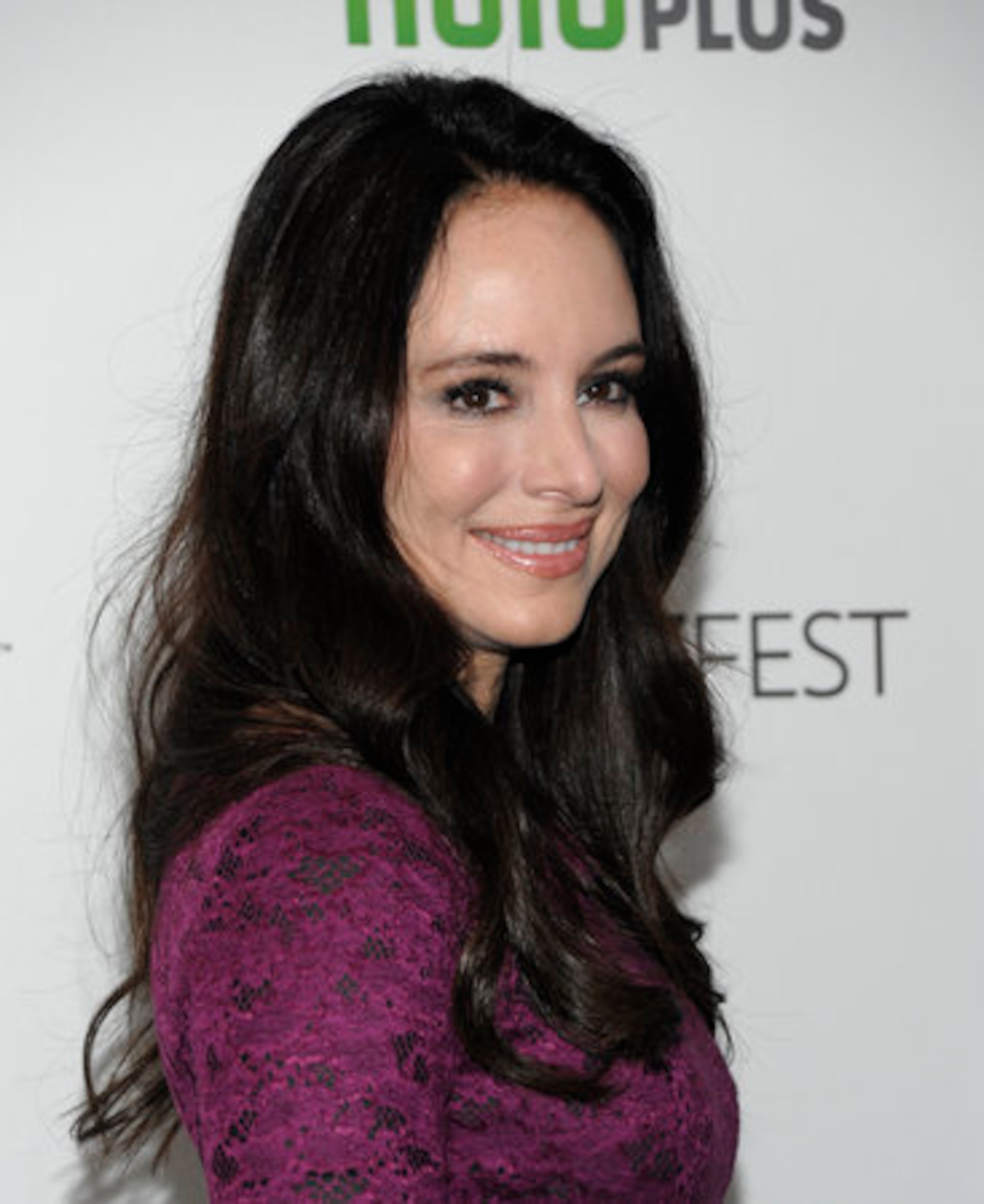 ...actress Madeleine Stowe, who stars in the show "Revenge"...