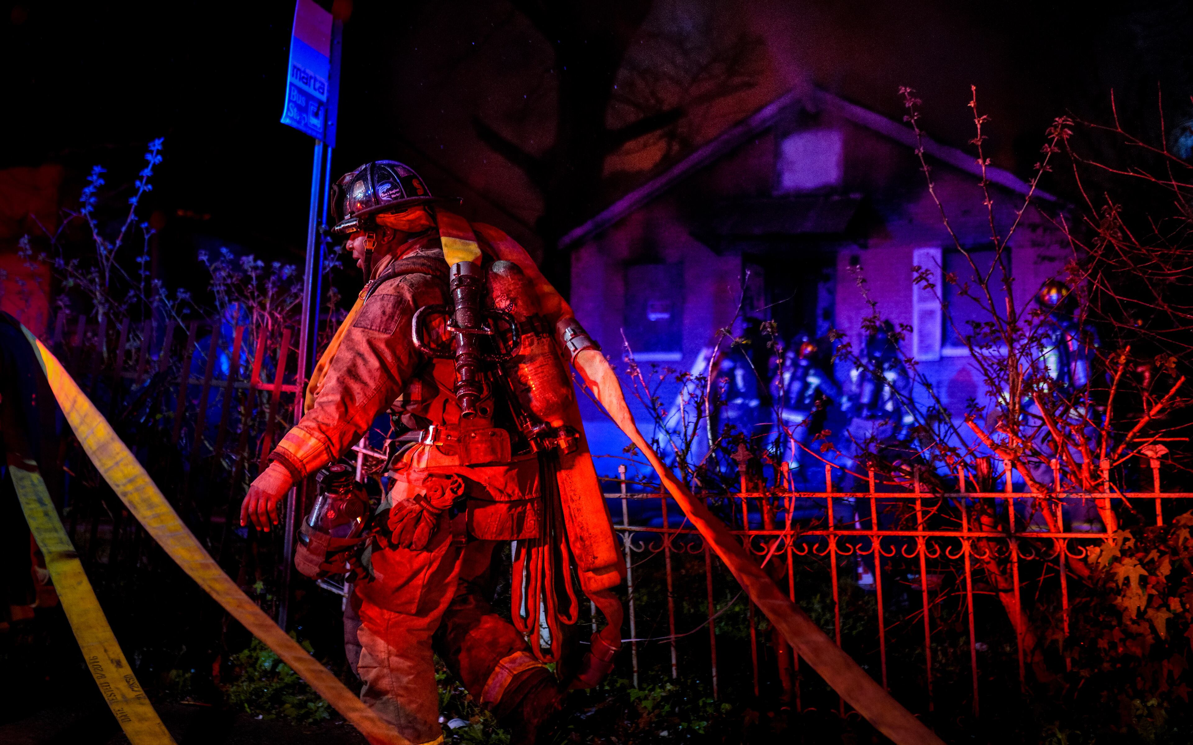 Firefighters were dispatched early Friday morning to a working structure fire.