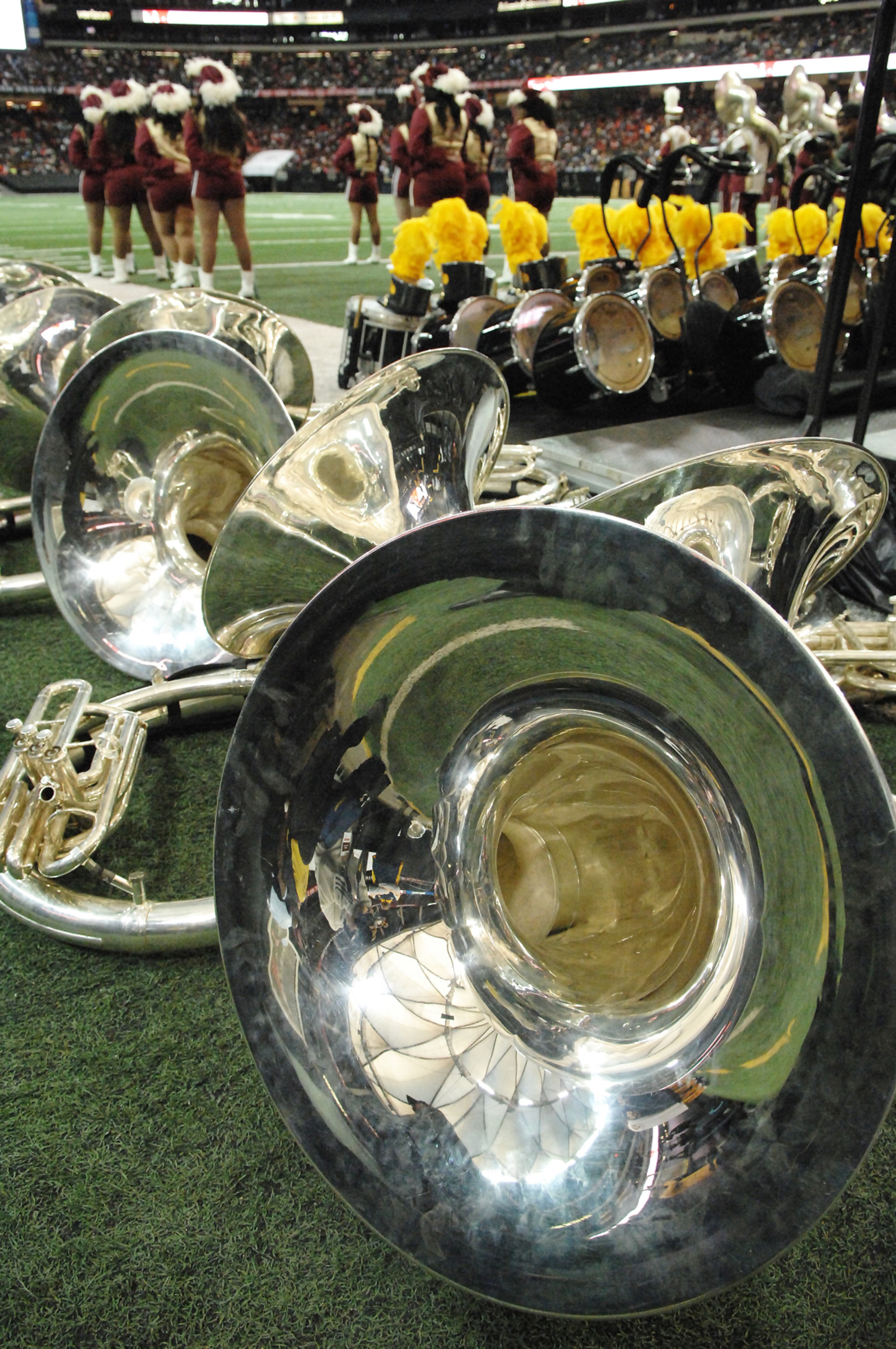 012817 Battle of the Bands at the Georgia Dome in Atlanta. A still life from the event.
W.A. Bridges Jr. special