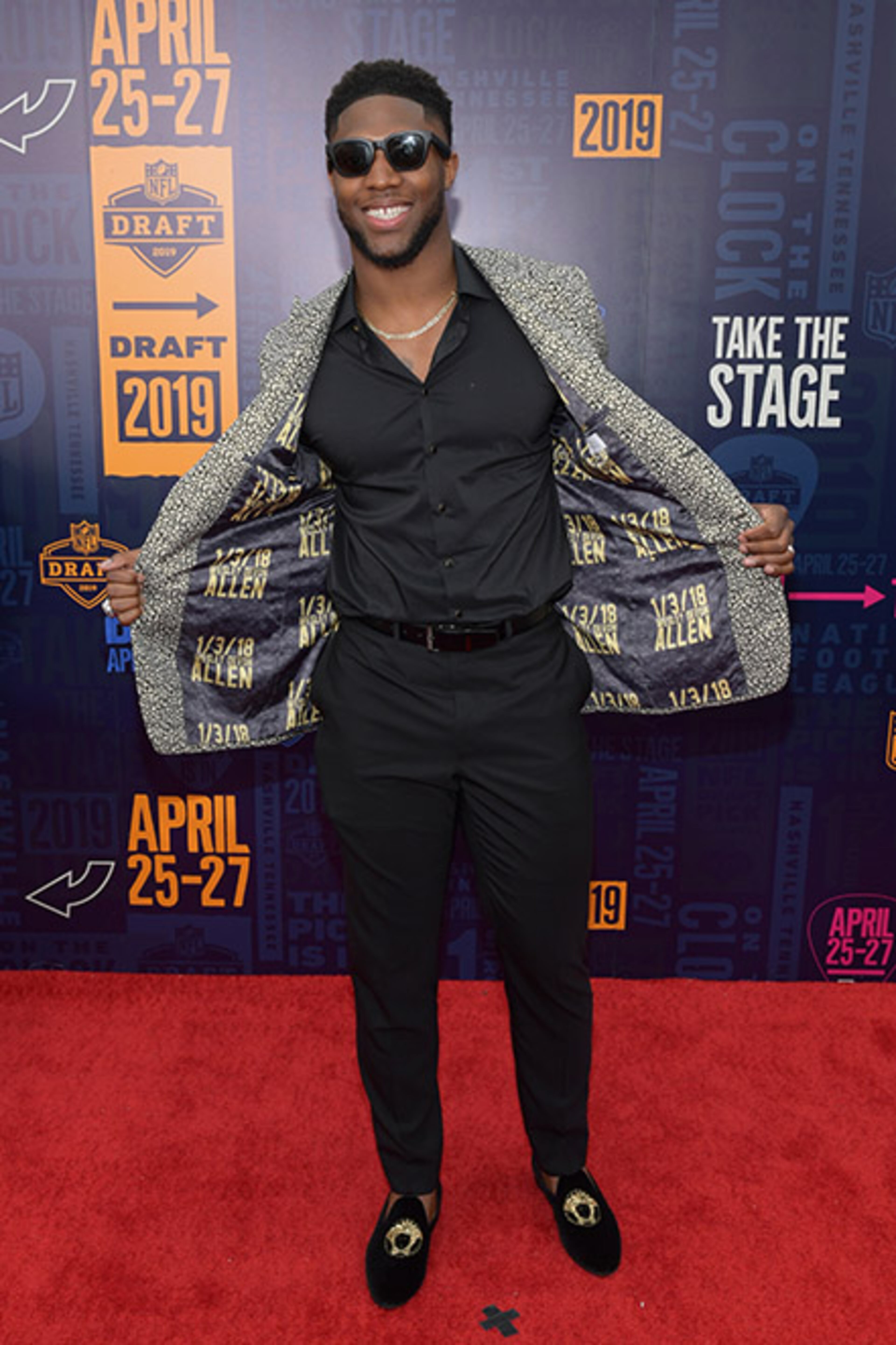 Josh Allen attends the 2019 NFL Draft on April 25, 2019 in Nashville, Tenn.