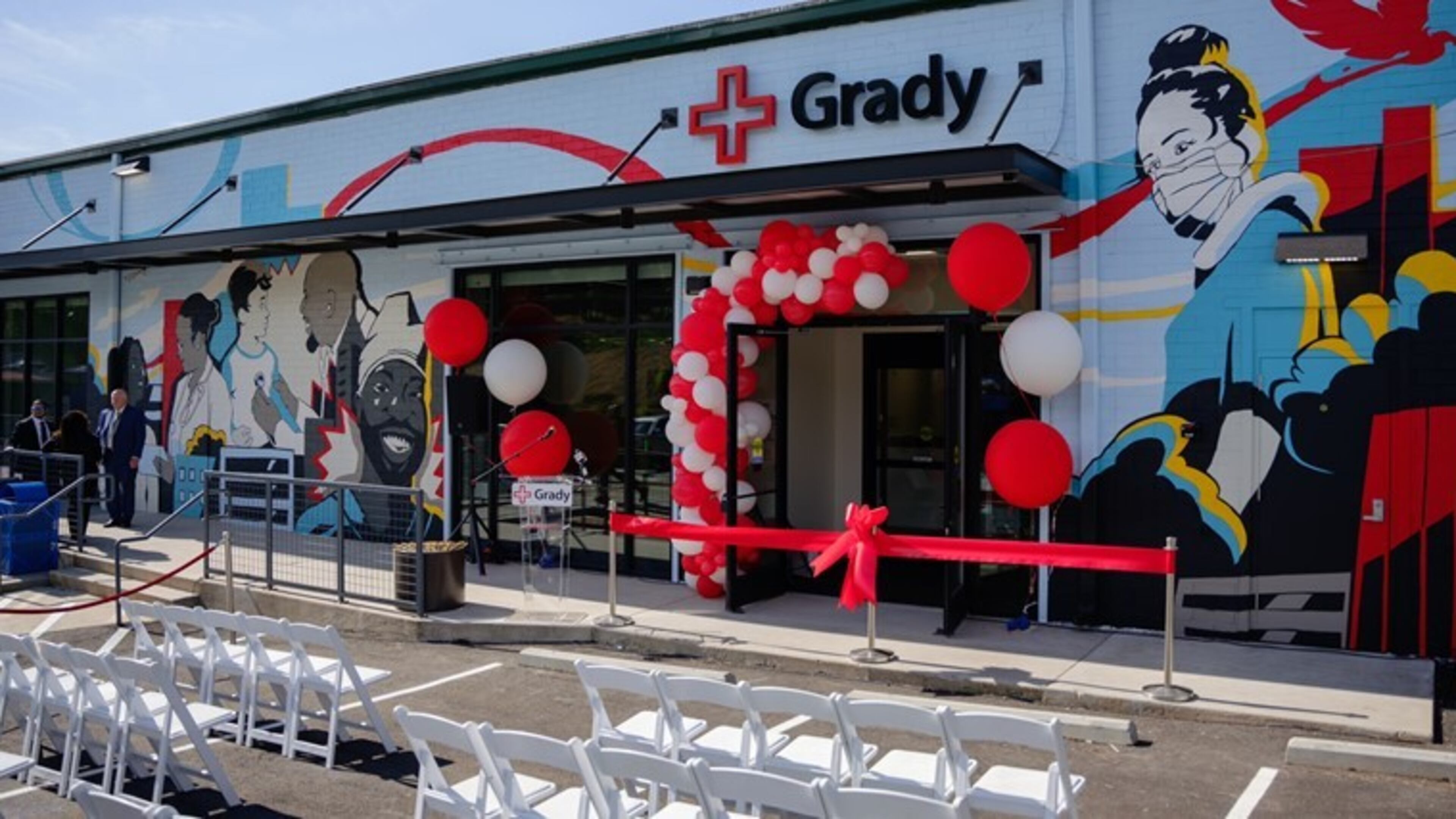 Grady Health System held a ribbon-cutting Tuesday for its newest healthcare center, located in the Lee + Whte mixed-use development in Atlanta’s West End.