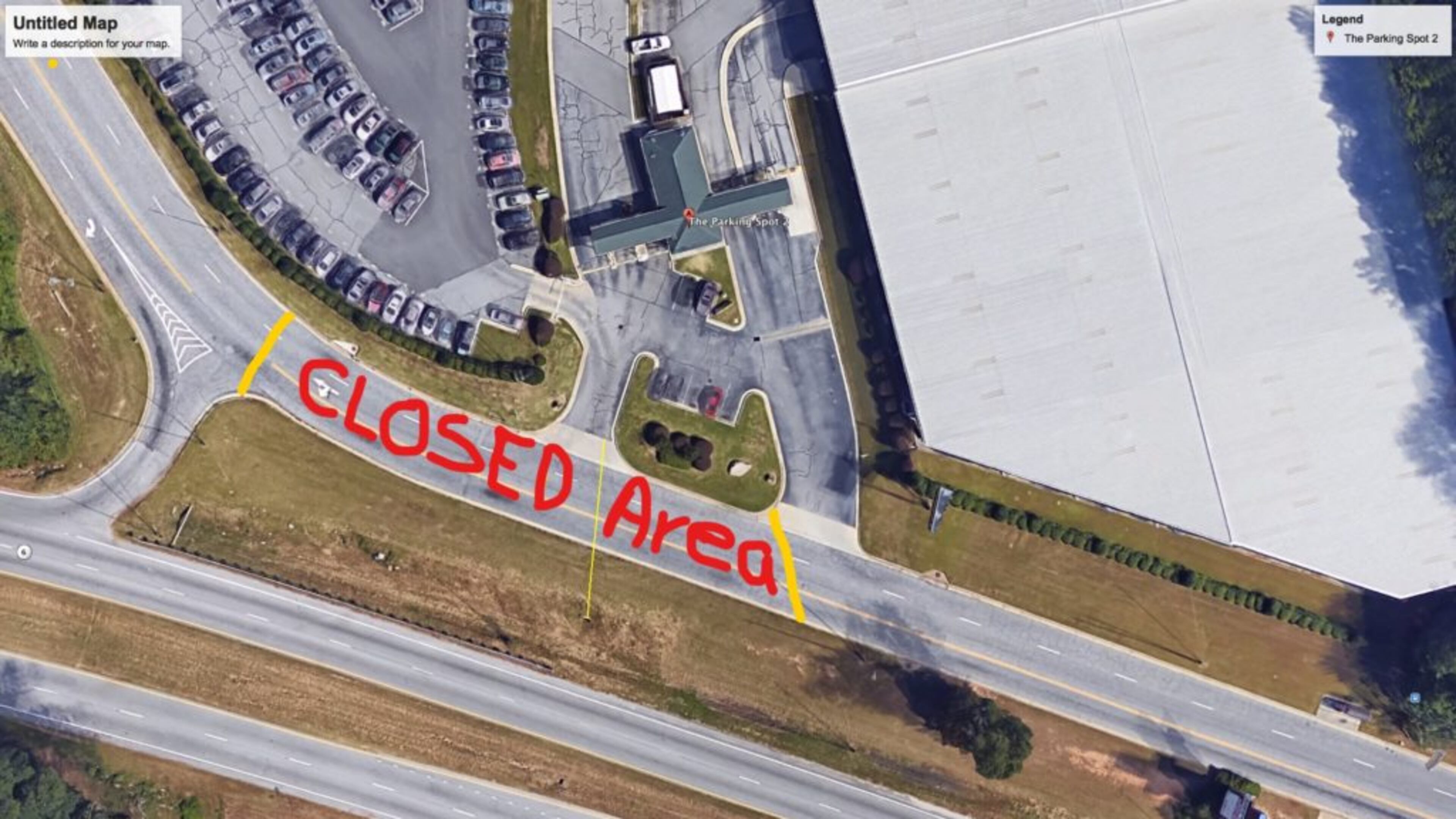 A portion of North Desert Drive and Redwine Road will be closed to traffic for about a week while crews replace an eroded storm pipe. CONTRIBUTED