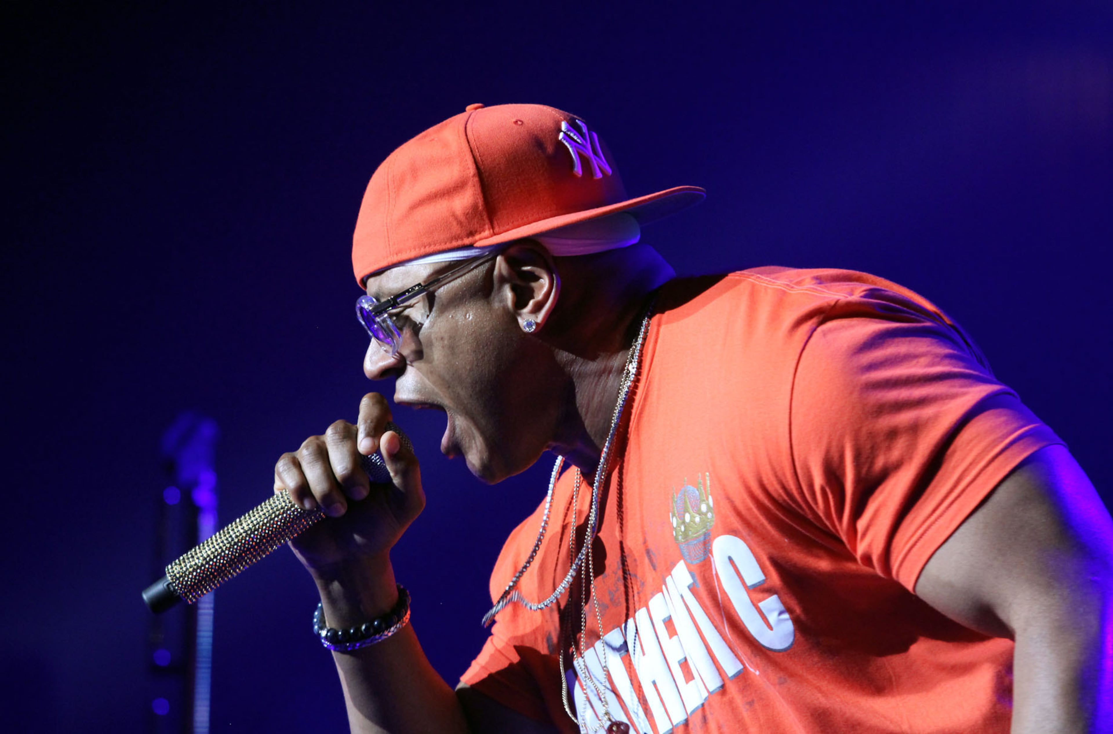 LL Cool J, considered the "father of the hip-hop heartthrobs," headlines the Kings of the MIC Tour at Ice Cube performs at the Fox Theatre in Atlanta Tuesday, June 4, 2013.