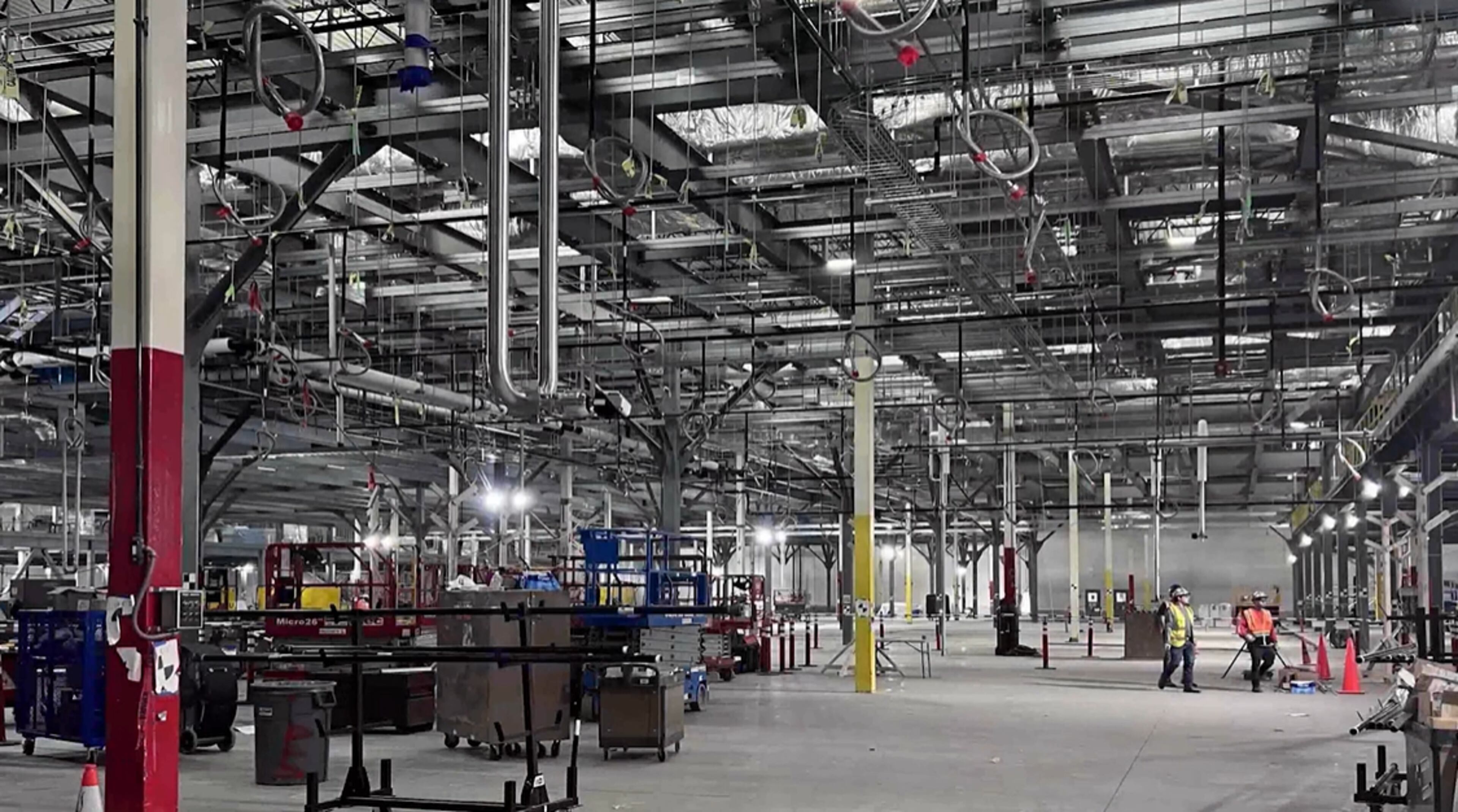 Construction to expand Zoetis' animal vaccine manufacturing facility in Douglasville is already 70% complete but will not be finished until 2029, the company said. (Courtesy of Zoetis)