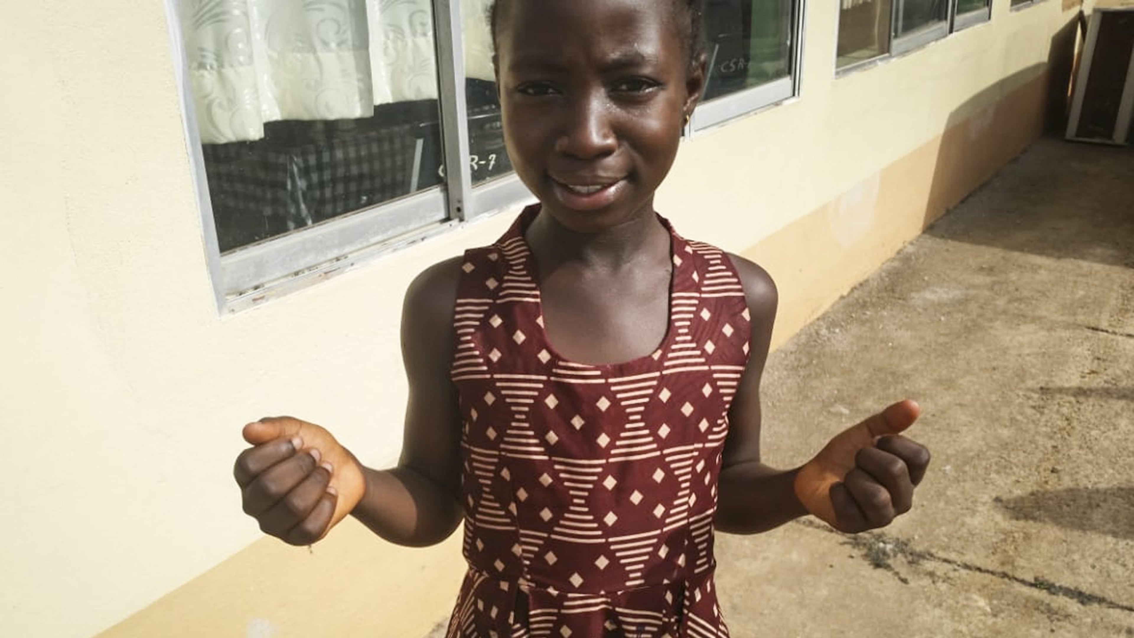 Joselia Kollie, who is the daughter of a popular gospel singer, explains how she desires to spread developmental messages through music with a song reminding Liberians of how much the country already has been through, in Gbarnga, Liberia. Liberian radio stations are getting the word out about how to prevent coronavirus, and one tune here is especially gaining praise: The person singing it is only 9 years old. Jonathan Paye-Layleh/ASSOCIATED PRESS
