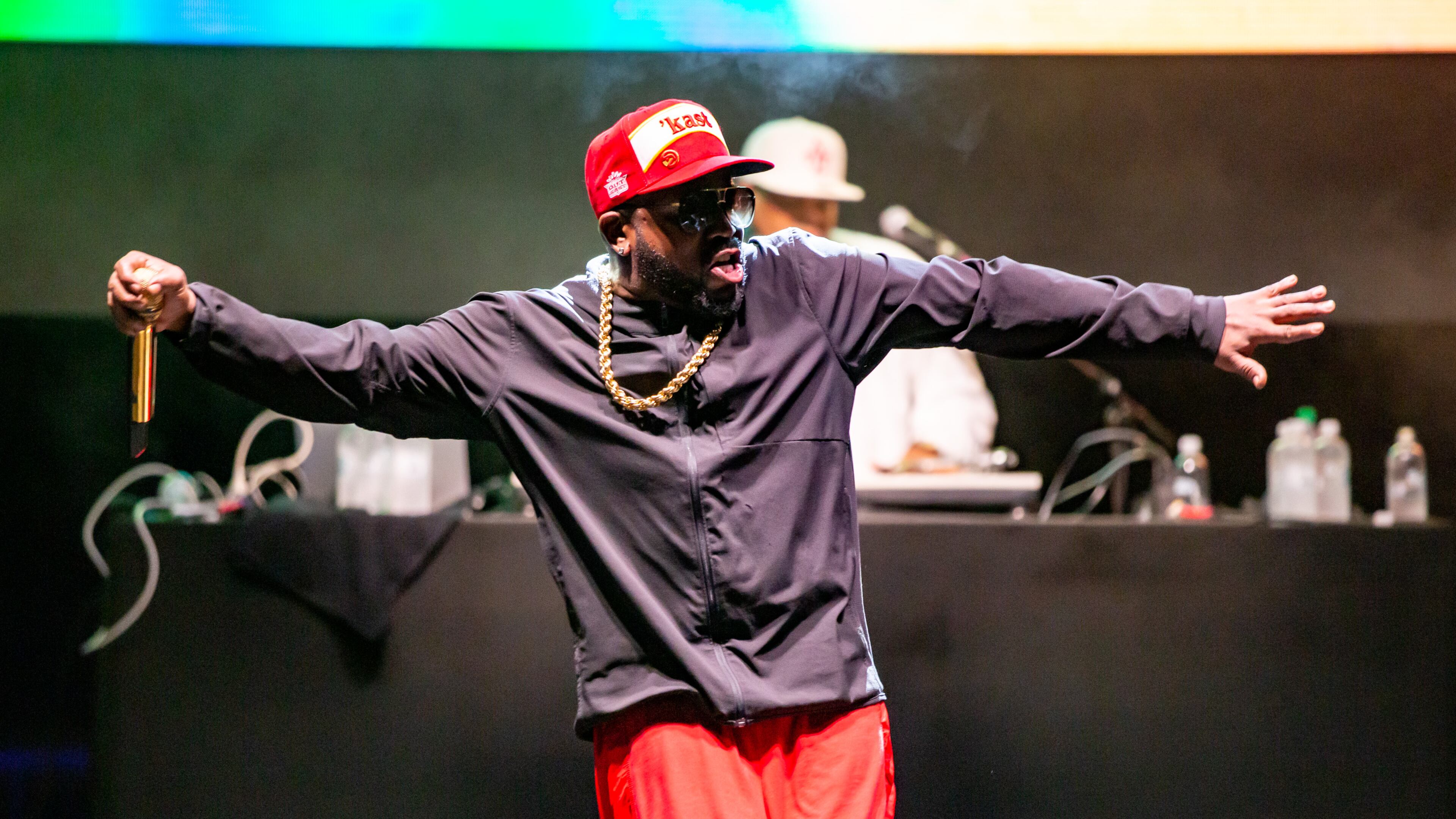 Atlanta rap icon Big Boi played the final show of the "Big Night Out" concert series at Centennial Olympic Park on Oct. 25, 2020.