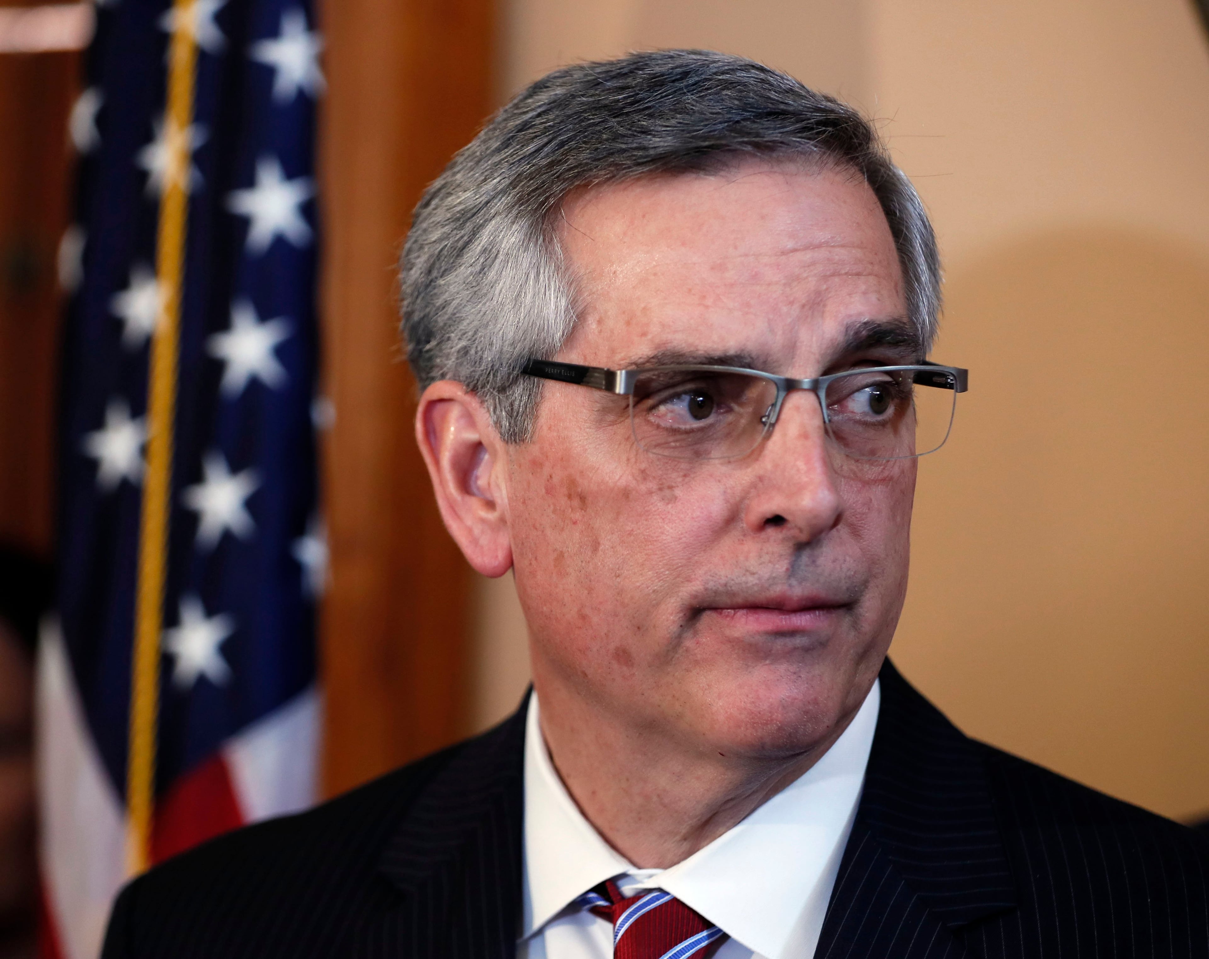 Georgia Secretary of State Brad Raffensperger. (credit: Bob Andres/bandres@ajc.com)