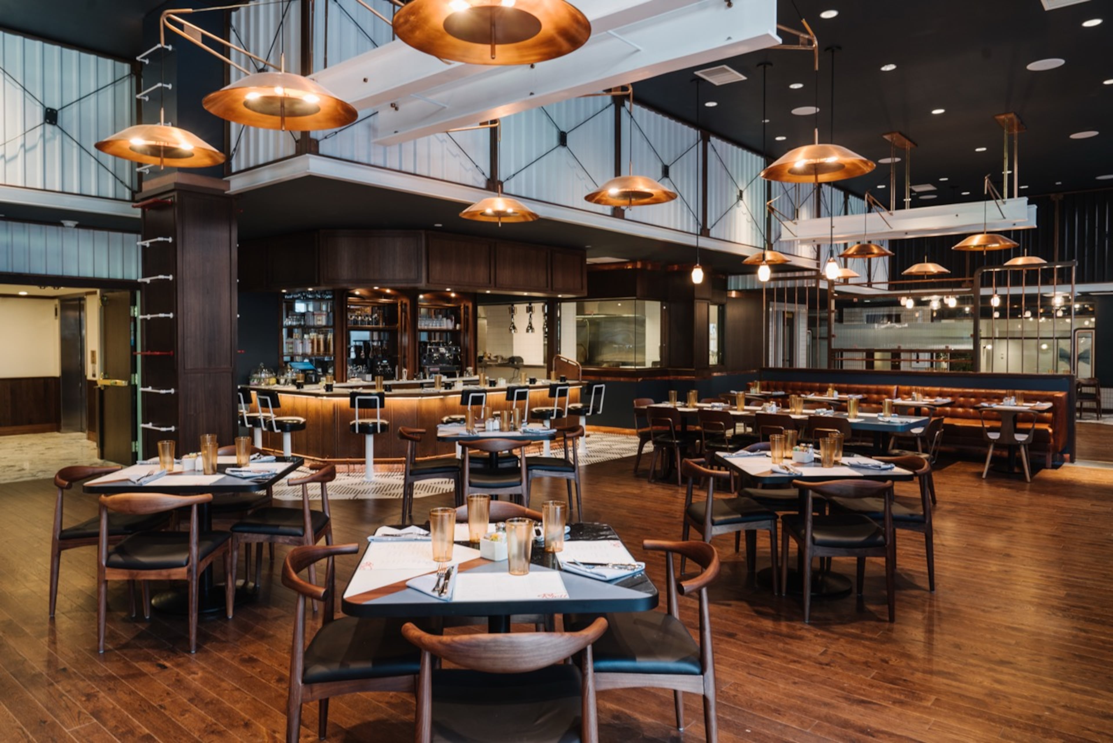 Rhett Restaurant and Bar in The Alida hotel in Savannah. (Courtesy of The Alida, Savannah)