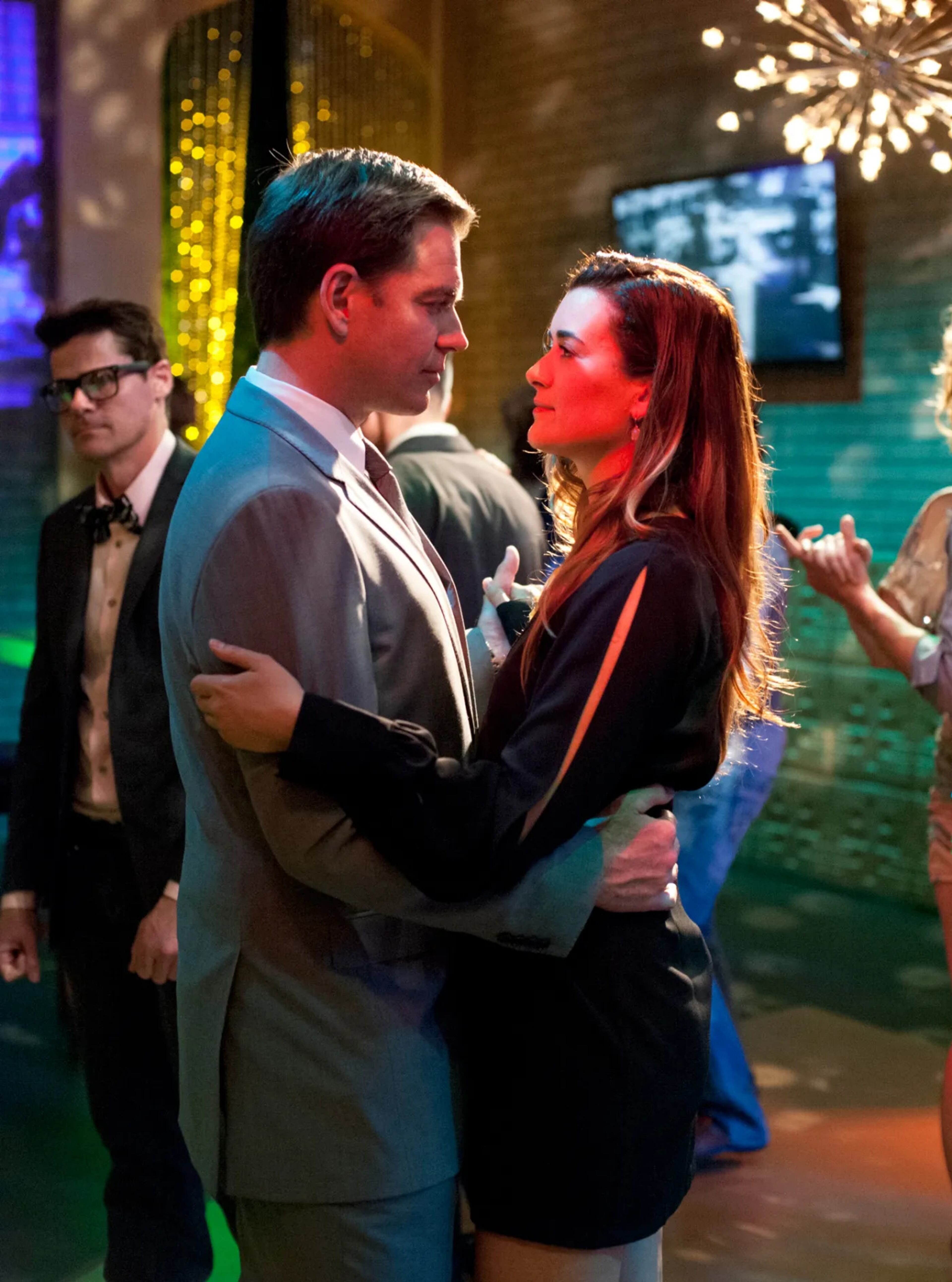 Michael Weatherly and Cote de Pablo, stars of a new "NCIS" spinoff for Paramount+, waived off use of an intimacy coordinator. (Richard Foreman/CBS)