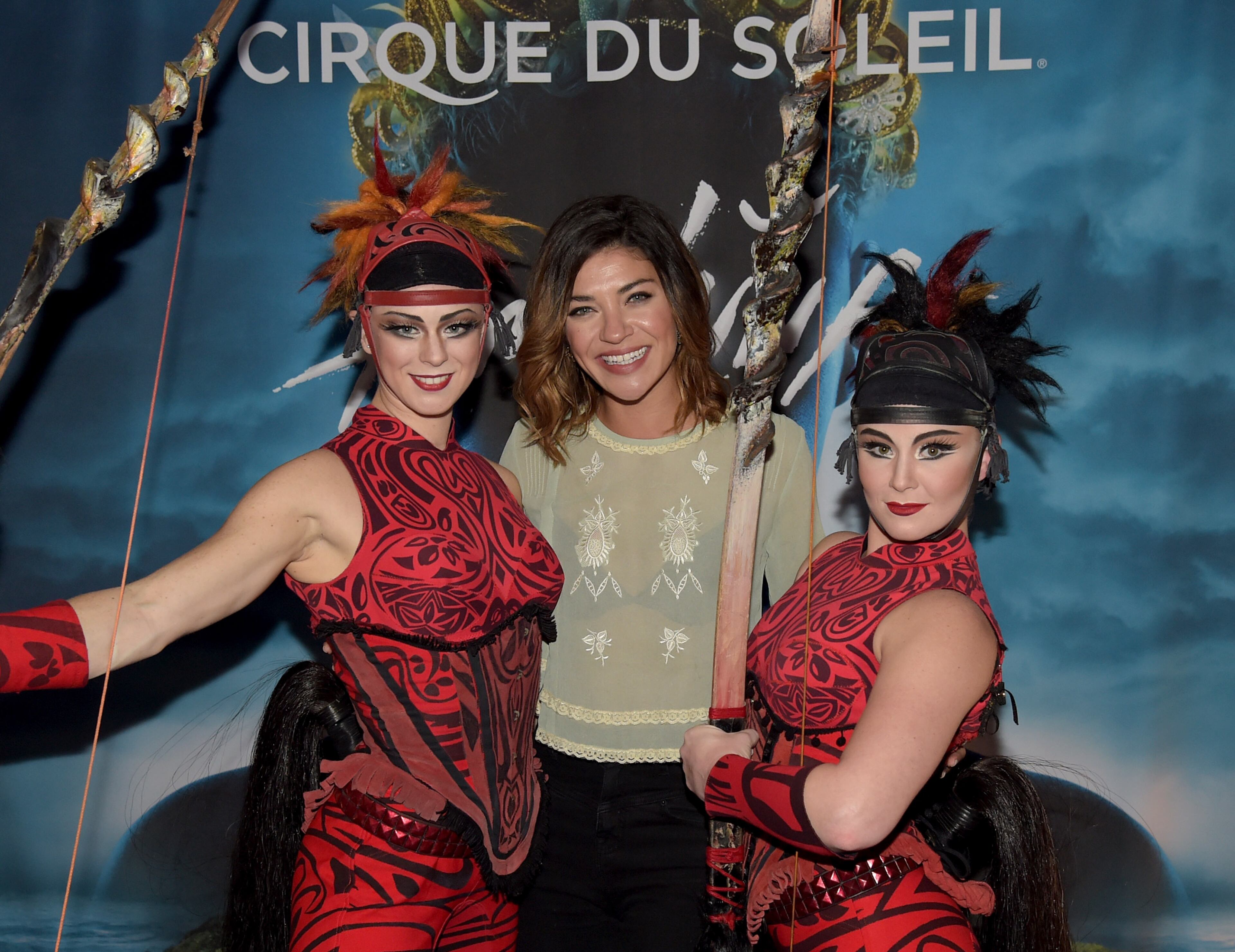 ATLANTA, GA - OCTOBER 03: USA's "Complications" cast member Jessica Szohr attends Amaluna opening night at the Big Top at Atlantic Station on October 3, 2014 in Atlanta, Georgia. (Photo by Rick Diamond/Getty Images for Cirque du Soleil)