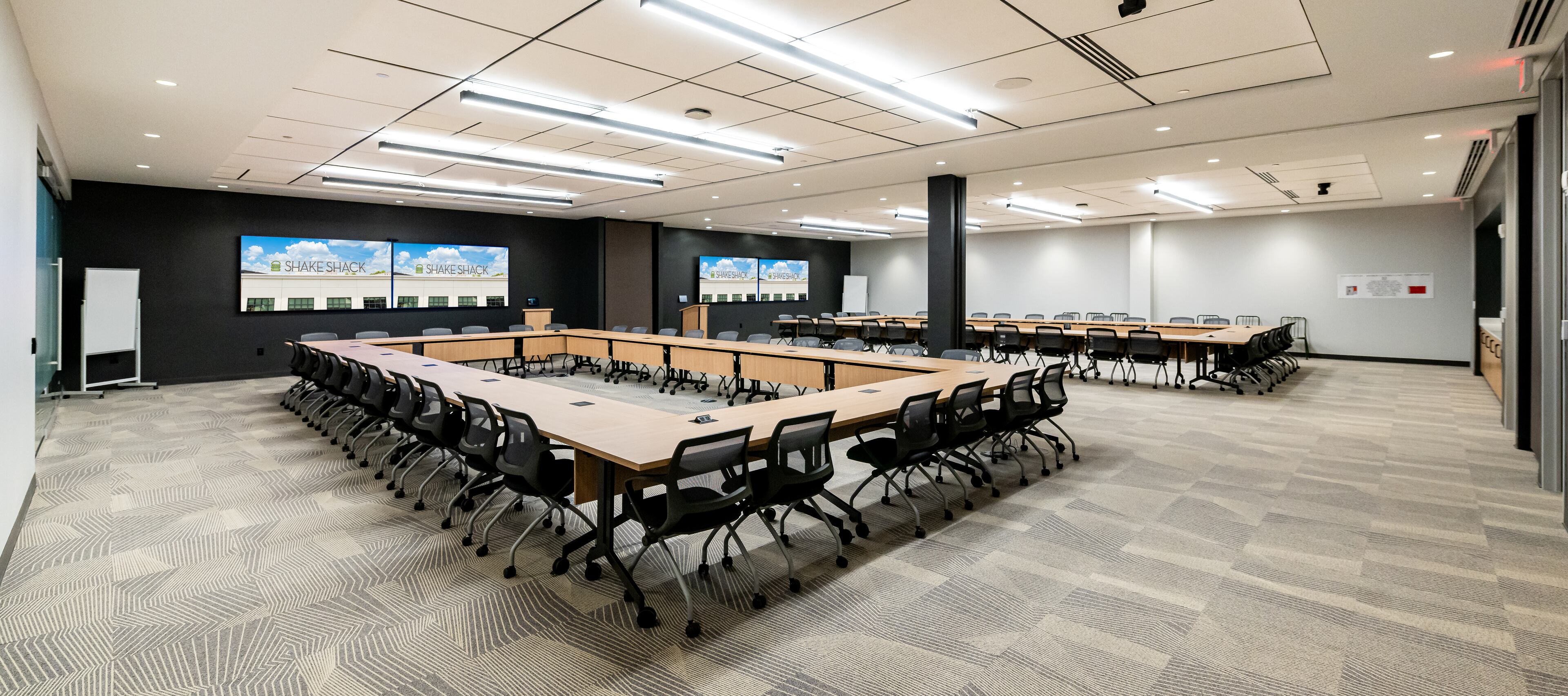 Shake Shack's new Atlanta office includes training and conference room. (Courtesy of Shake Shack)