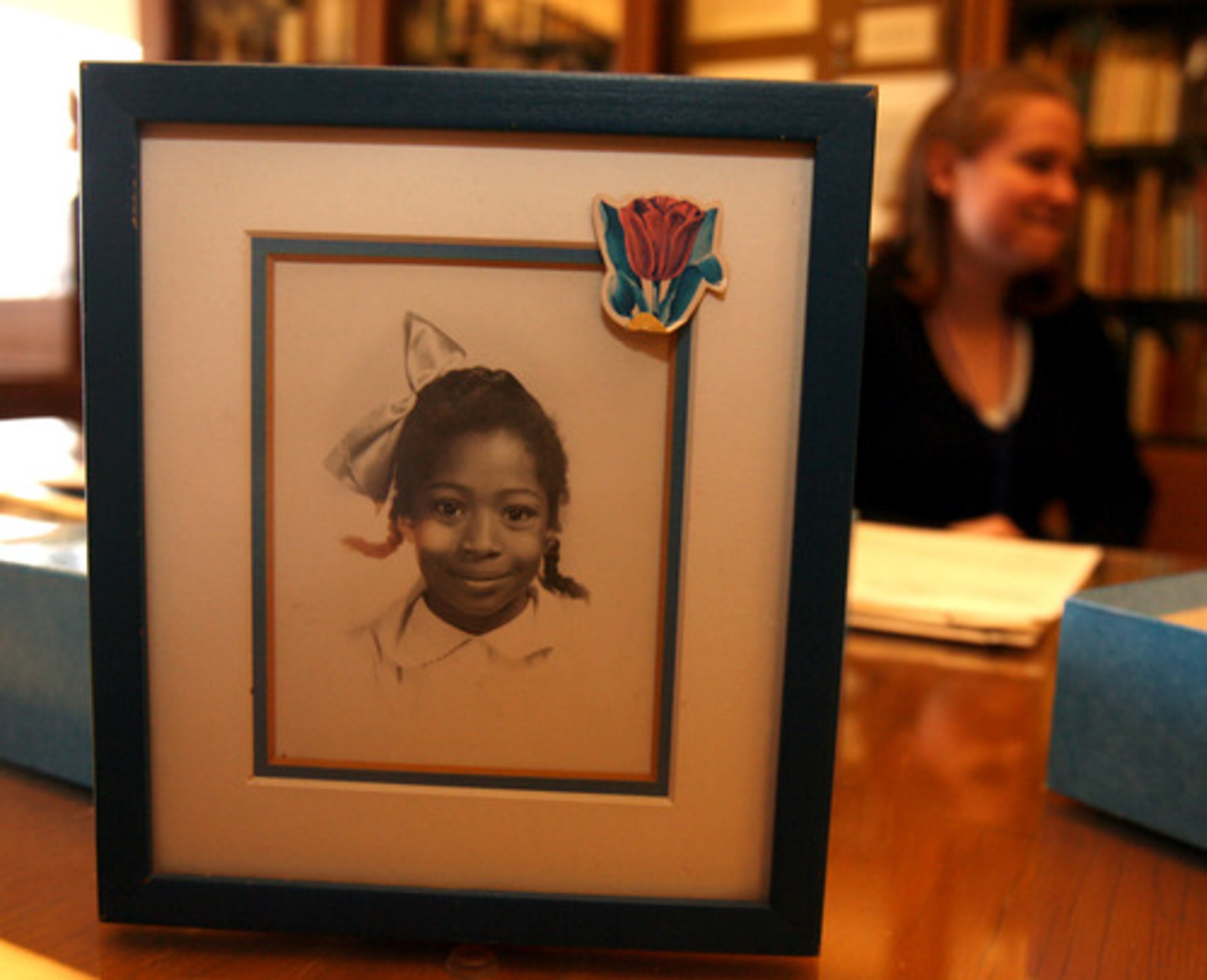 The archive contains a large number of photographs of Walker during all periods of her life, including this one of her as a child.