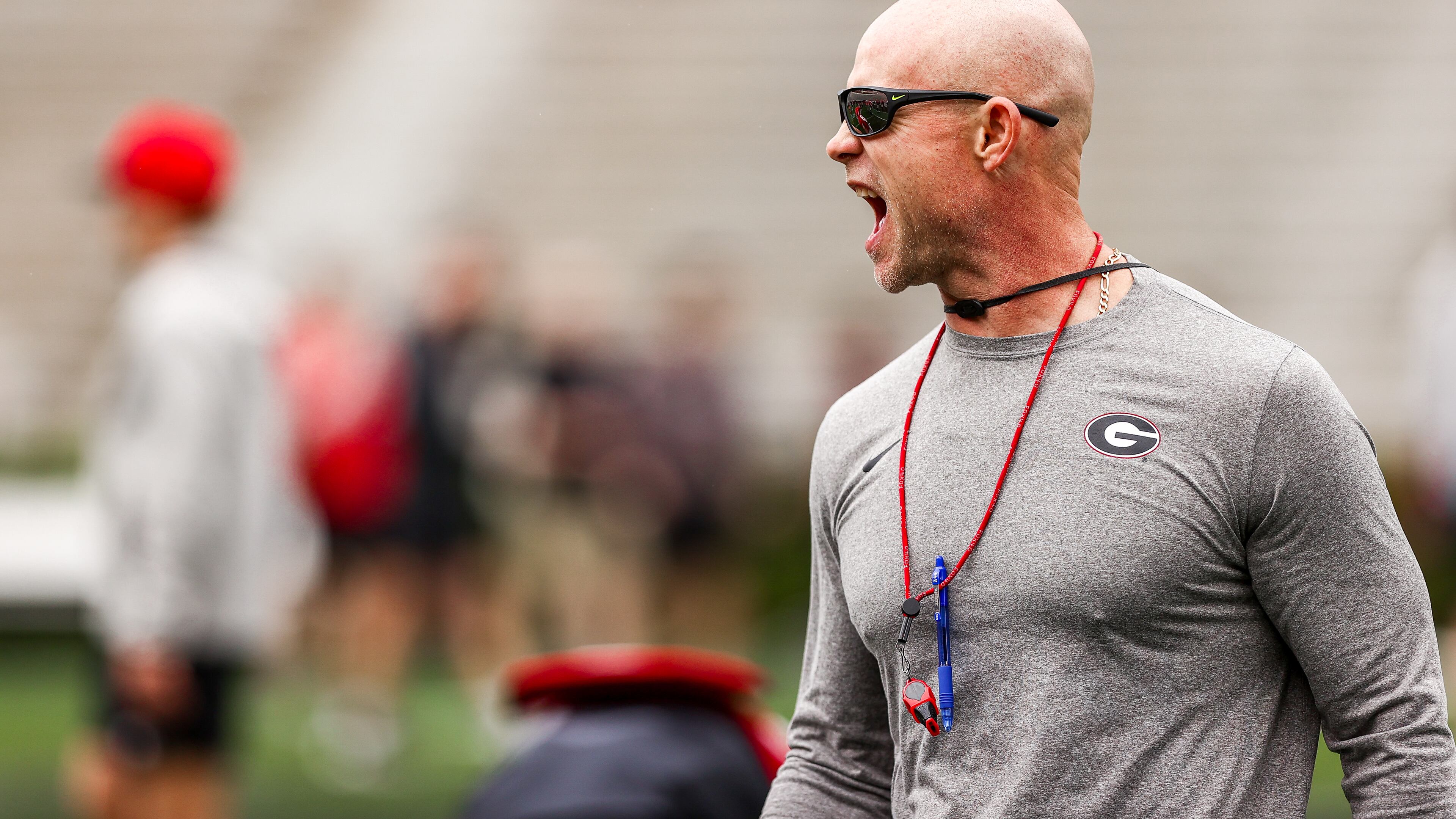 Scott Sinclair, director of Georgia football's strength and conditioning program, took charge of the Bulldogs' players this past weekend and will keep them under his watch until spring practice commences in mid-March. (Tony Walsh/UGA Athletics)