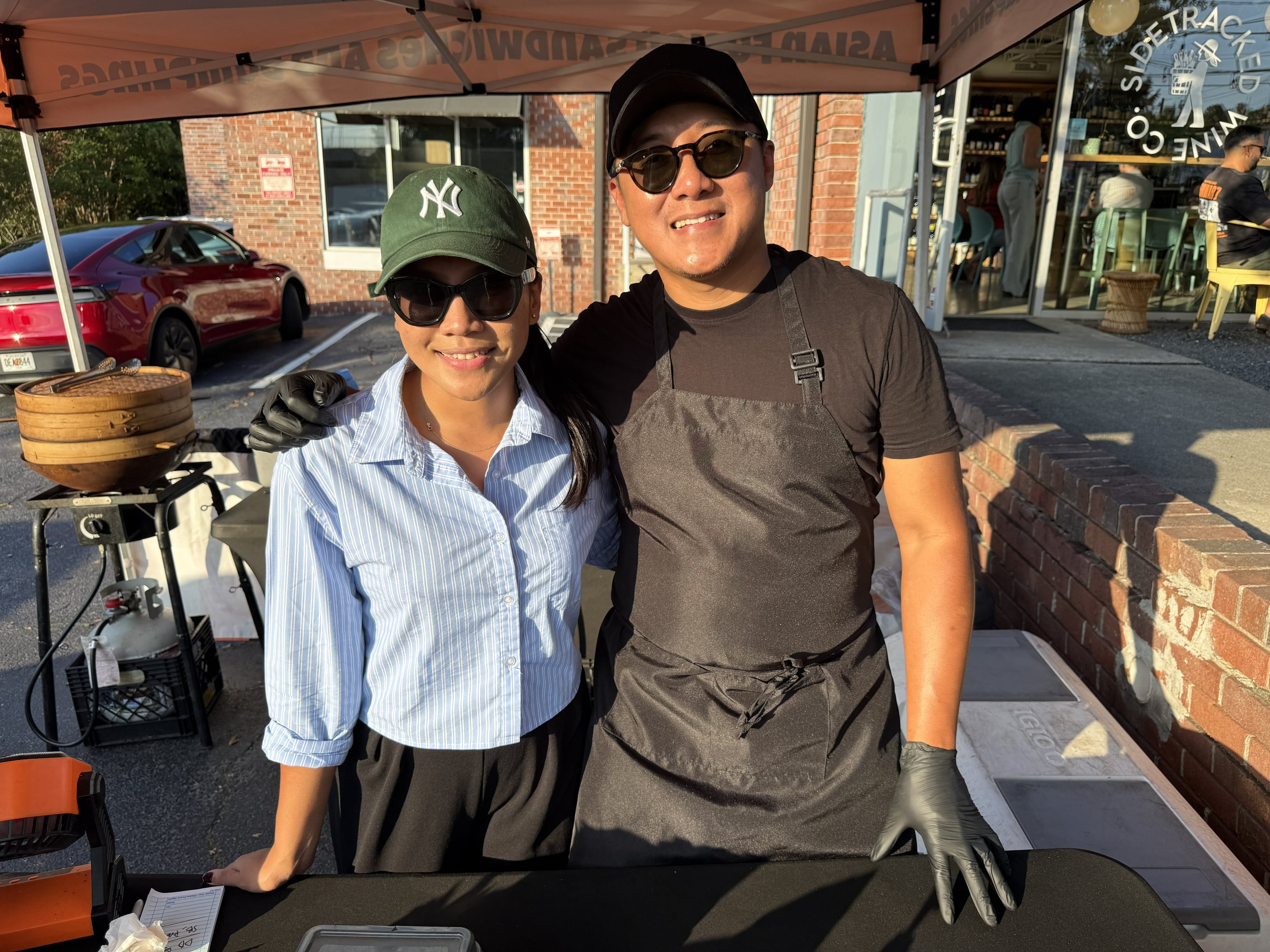 Bun & Bites’ Steven Saputra and Jasmine Azeharie. (Courtesy of Sam Flemming)