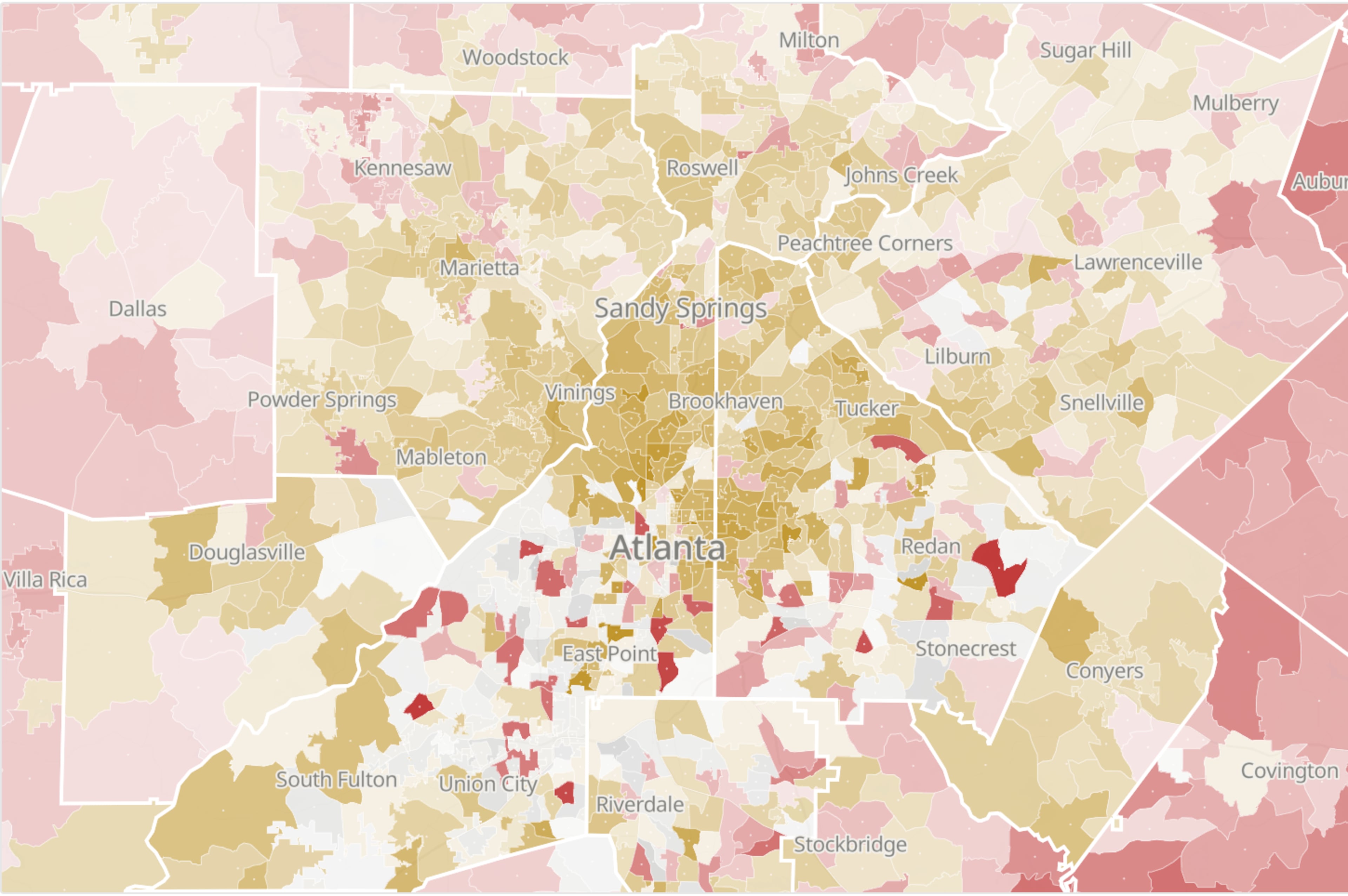 Precinct Results Map LRO