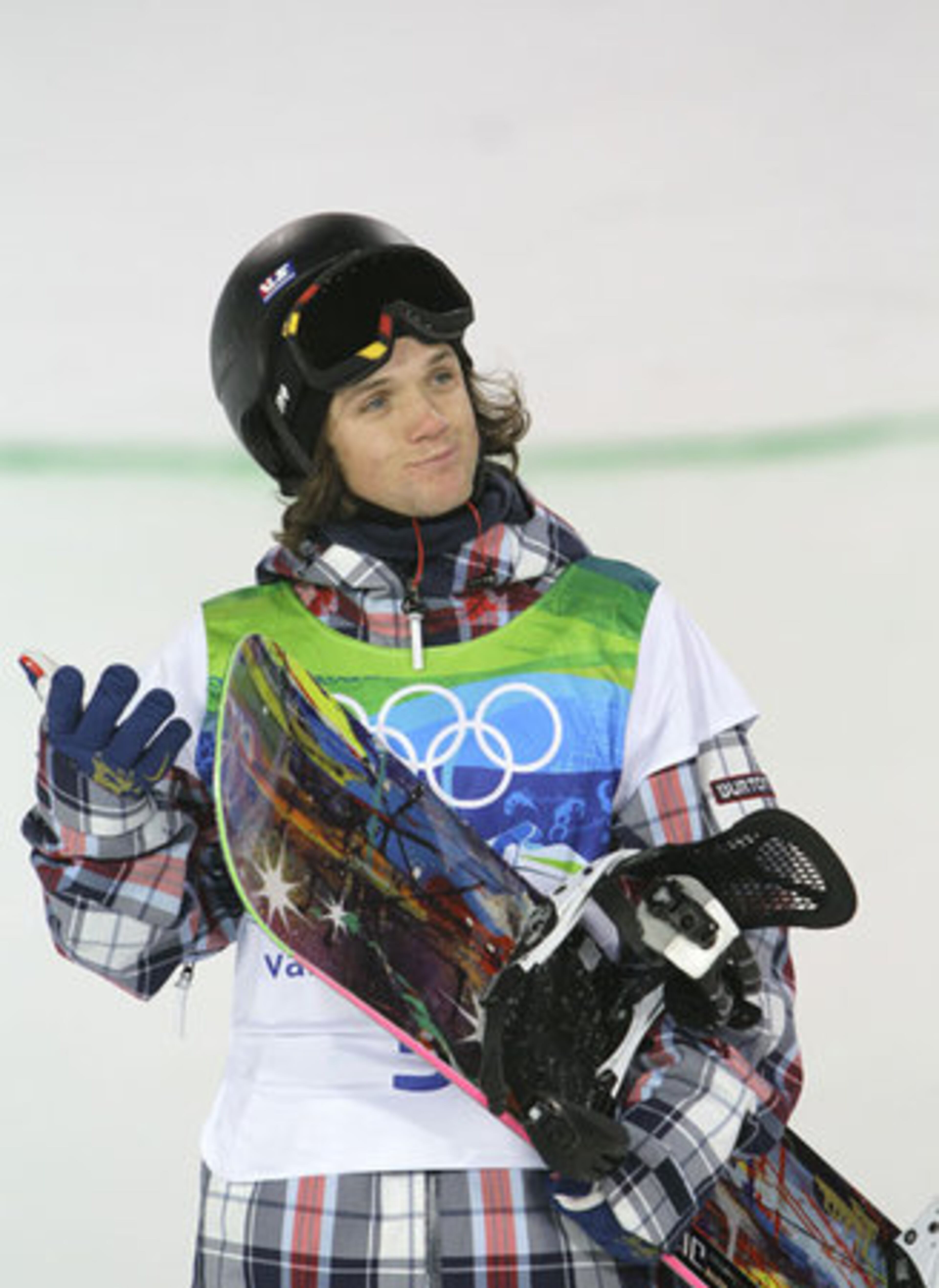 Pro snowboarder Louie Vito.