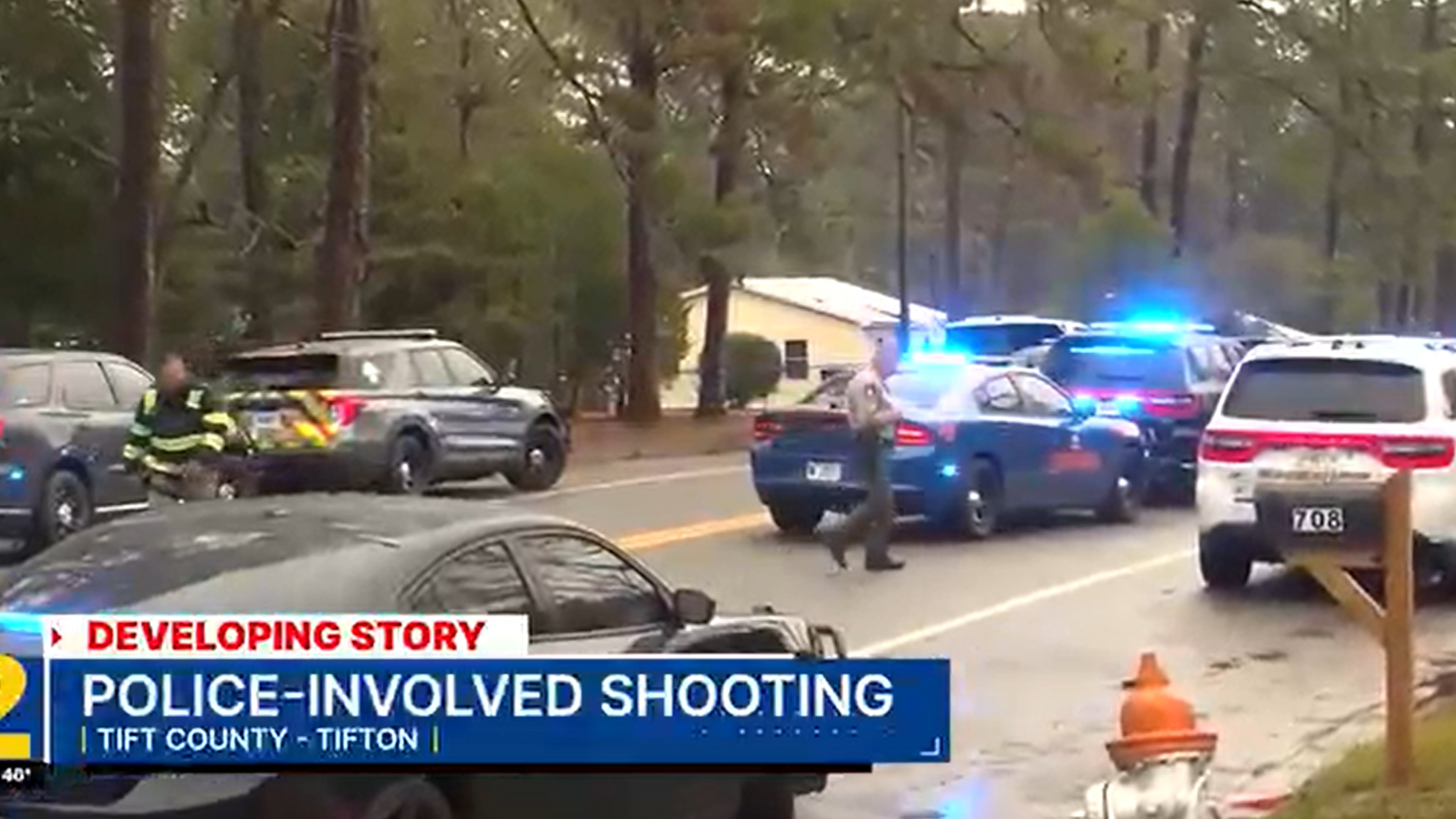 The GBI is investigating after two Tifton police officers were shot Friday while trying to serve a warrant at a home, officials said. (Channel 2 Action News)