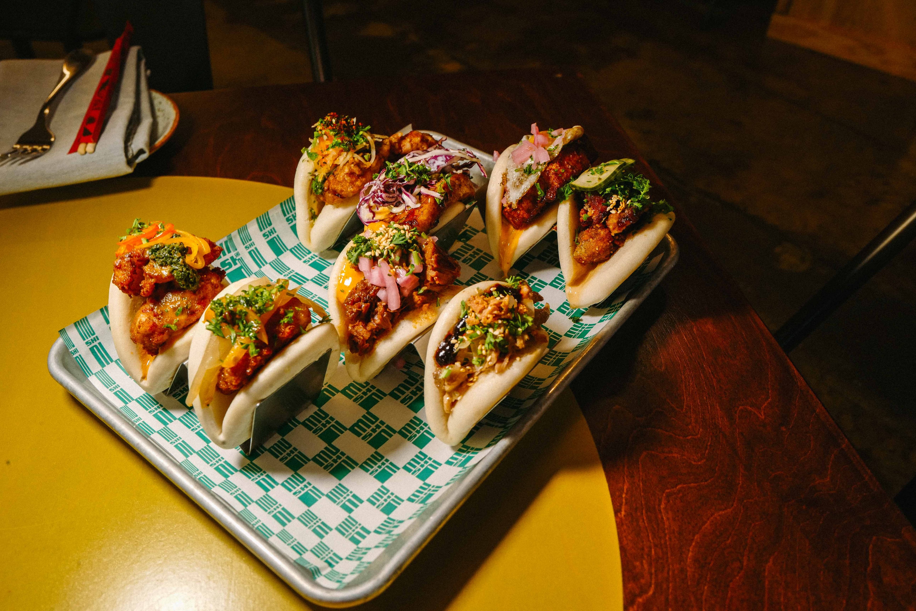 The Inman Park location of Mushi Ni specializes in bao buns. (Courtesy of Drew Perlmutter/Mushi Ni)