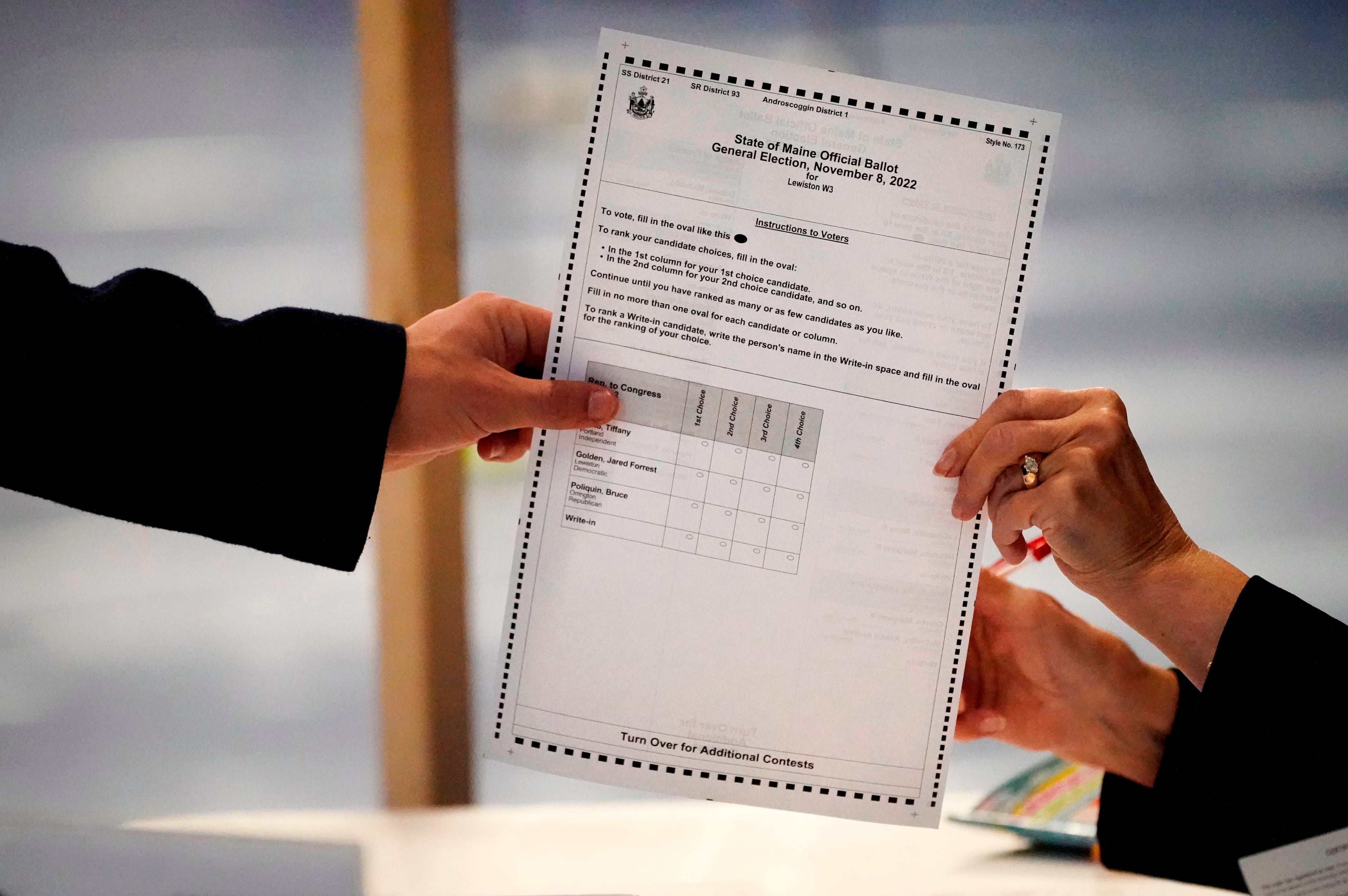 Maine Ranked Choice Voting