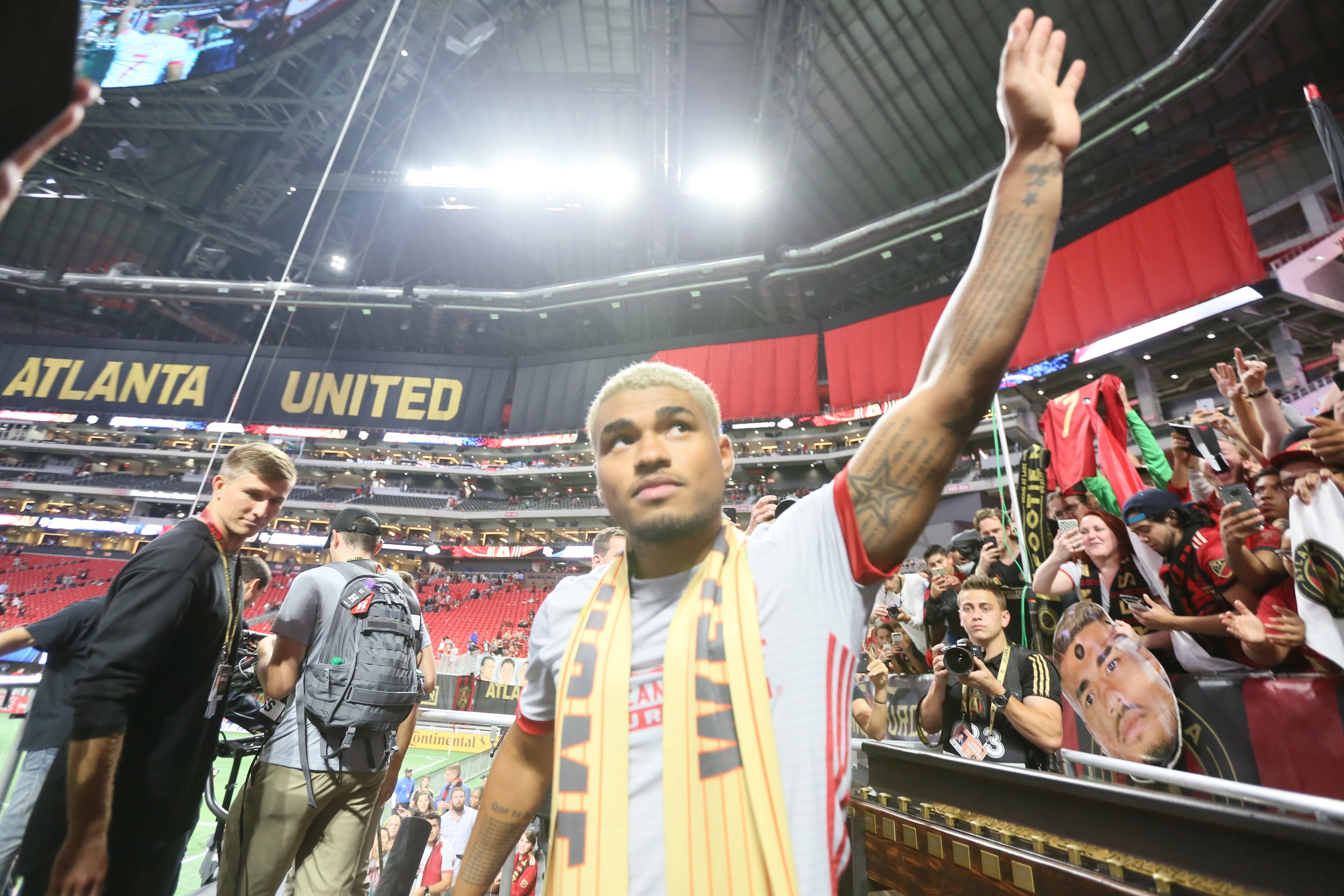 Josef Martinez scored 111 goals for Atlanta United and helped the Five Stripes win the MLS Cup in 2018, and the U.S. Open Cup and Campeones Cup in 2019. He also won the MLS MVP award. Here's photos from his Martinez's memorable career in Atlanta, which came to an end Jan. 18.