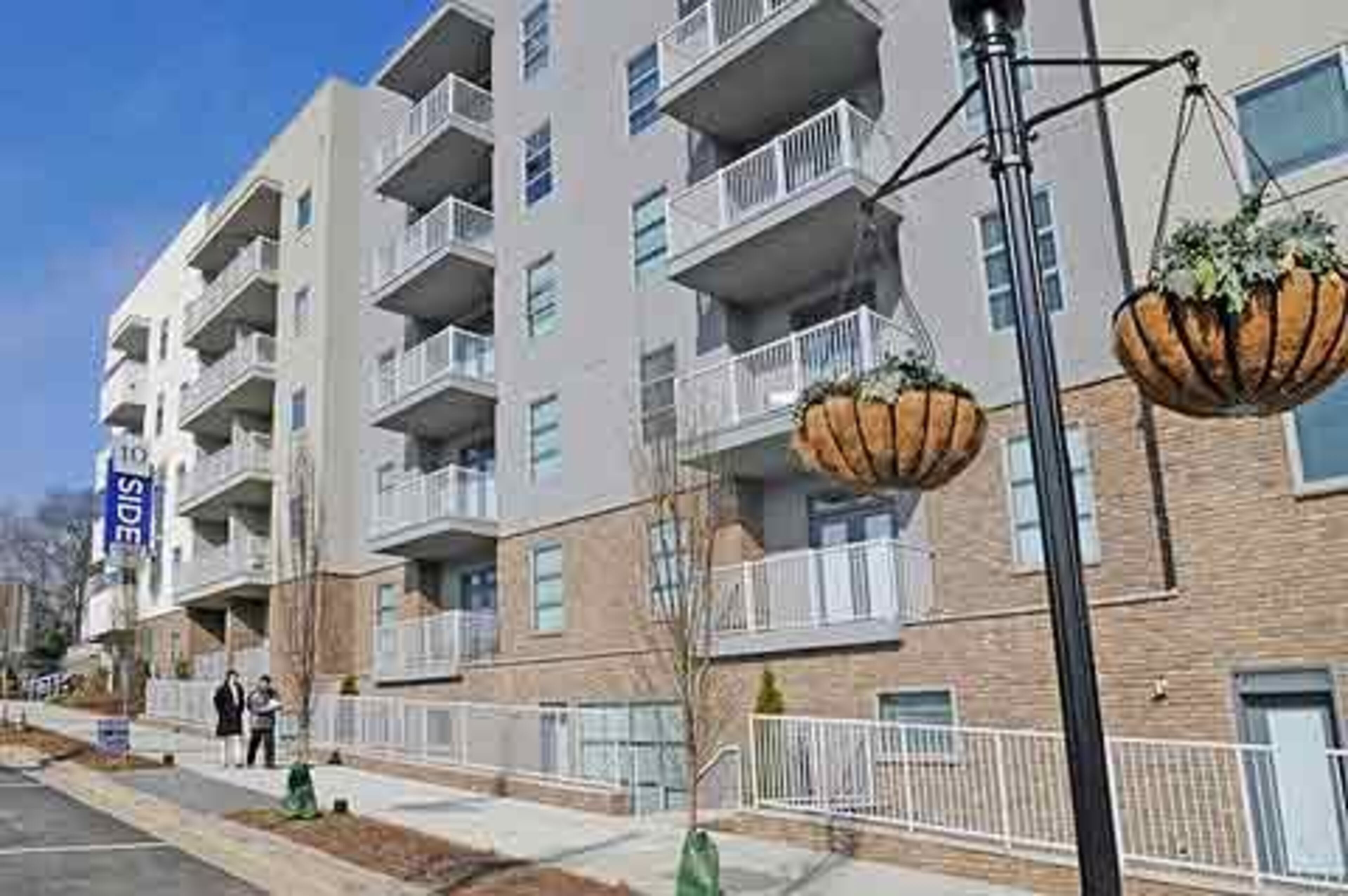 The surrounding neighborhood includes lots of retail, like Octane, a coffee shop Price walks to pretty regularly. Wal-Mart and Atlantic Station are not far, and more and more retail is opening in the community itself including a nail salon and dry cleaners. Planet Smoothie is there and several restaurants are coming.