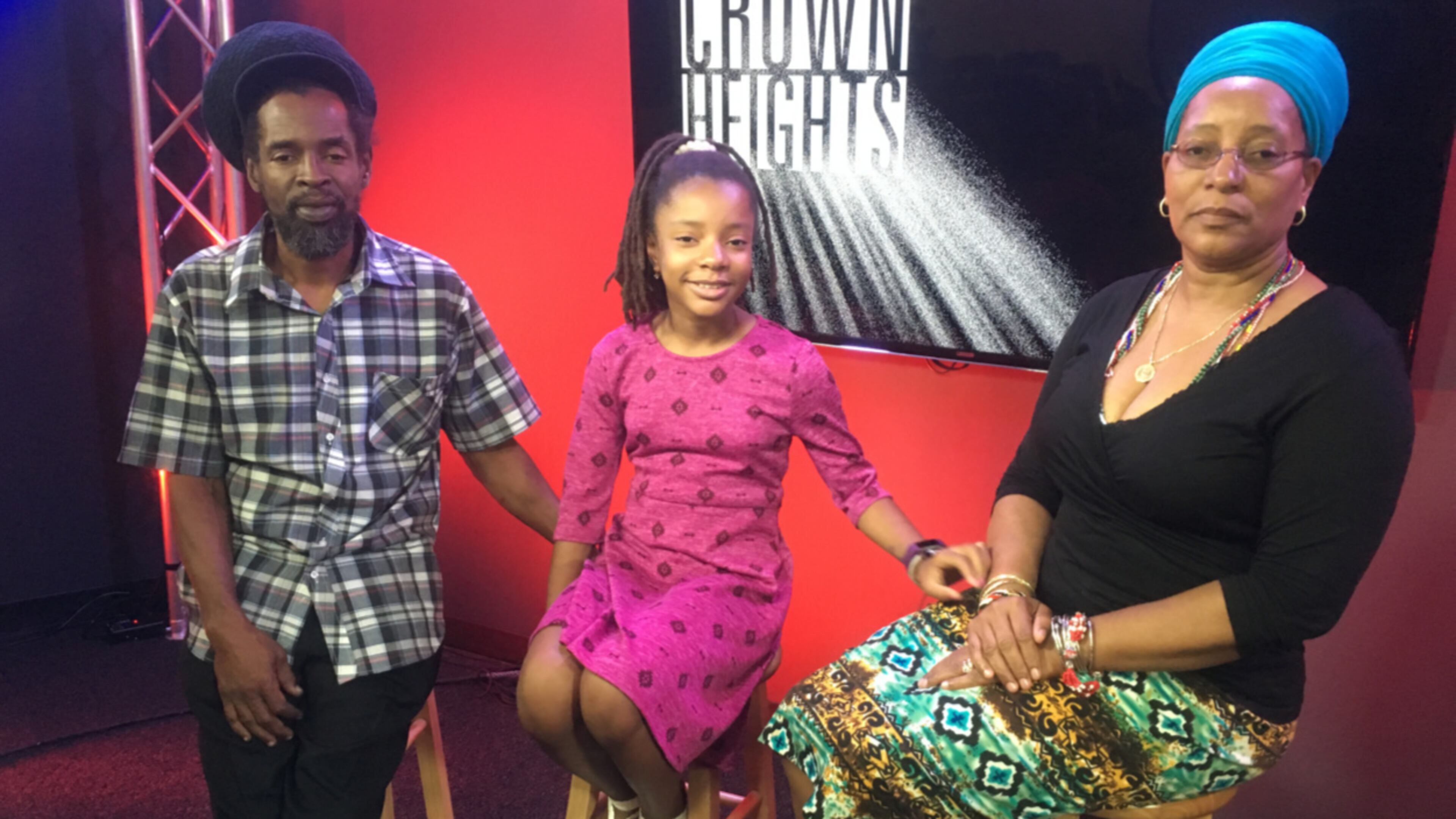 Colin and Antoinette Warner are pictured with their daughter Nehanda. Warner spent more than two decades fighting for his freedom after his imprisonment at 18-years-old for a murder he didn’t commit. The new movie ‘Crown Heights’ tells his story.