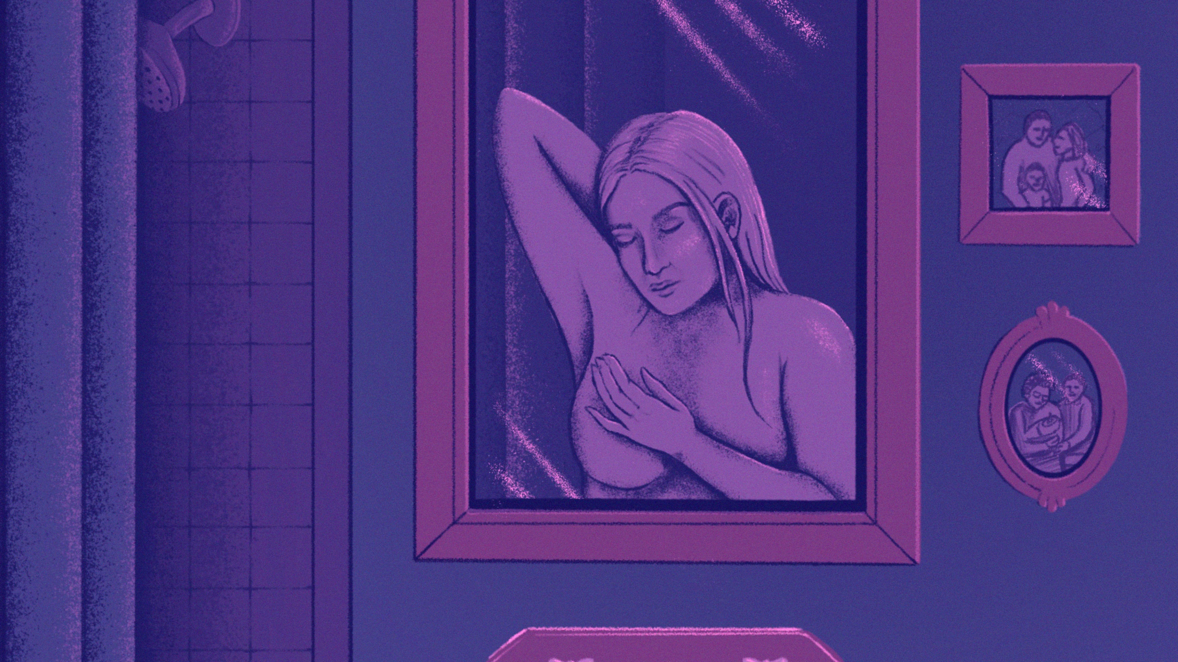 Breast self-exams can help women become familiar with how their breasts normally look and feel, making it easier to notice changes that may need to be checked by a healthcare provider. (Illustration: Elaine Knox for the AJC)