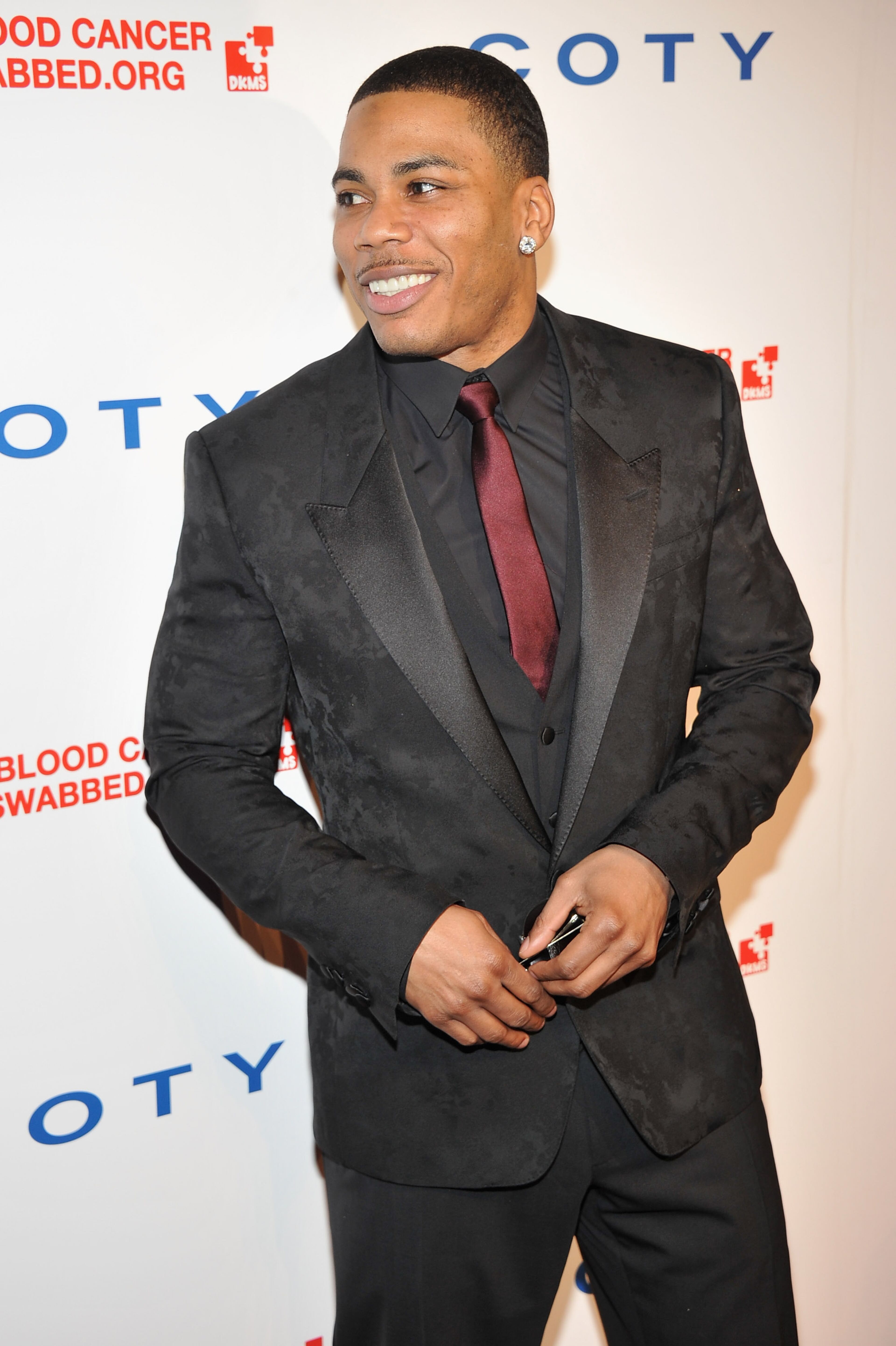 Nelly attends the sixth annual DKMS Linked Against Blood Cancer gala at Cipriani Wall Street on April 26, 2012, in New York City.