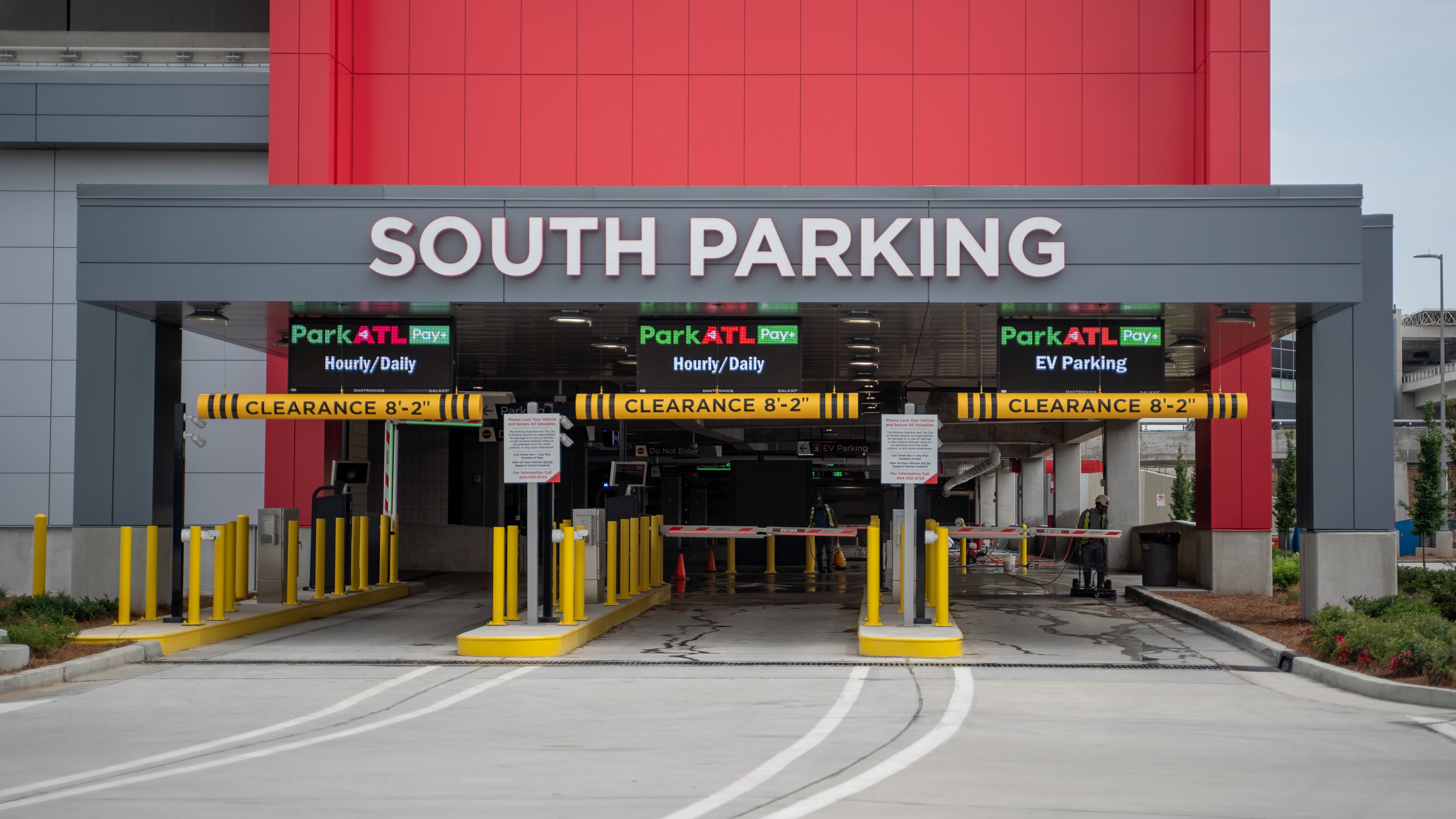 Hartsfield-Jackson Atlanta International Airport opens its new parking deck with more than 7,000 spaces on Monday, June 1, 2026. (Ben Hendren for the AJC)