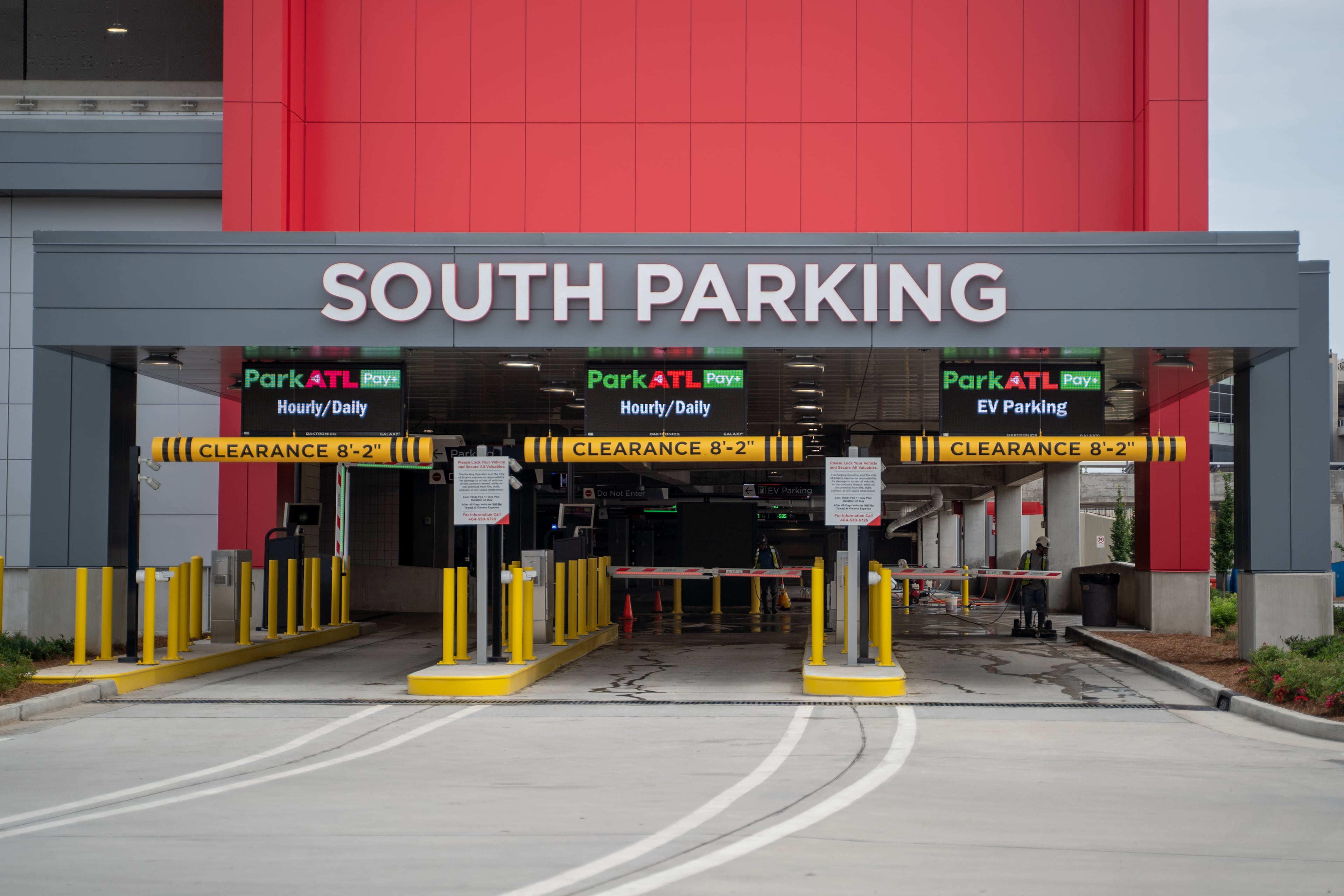 Hartsfield-Jackson Atlanta International Airport opens its new parking deck with more than 7,000 spaces on Monday, June 1, 2026. (Ben Hendren for the AJC)