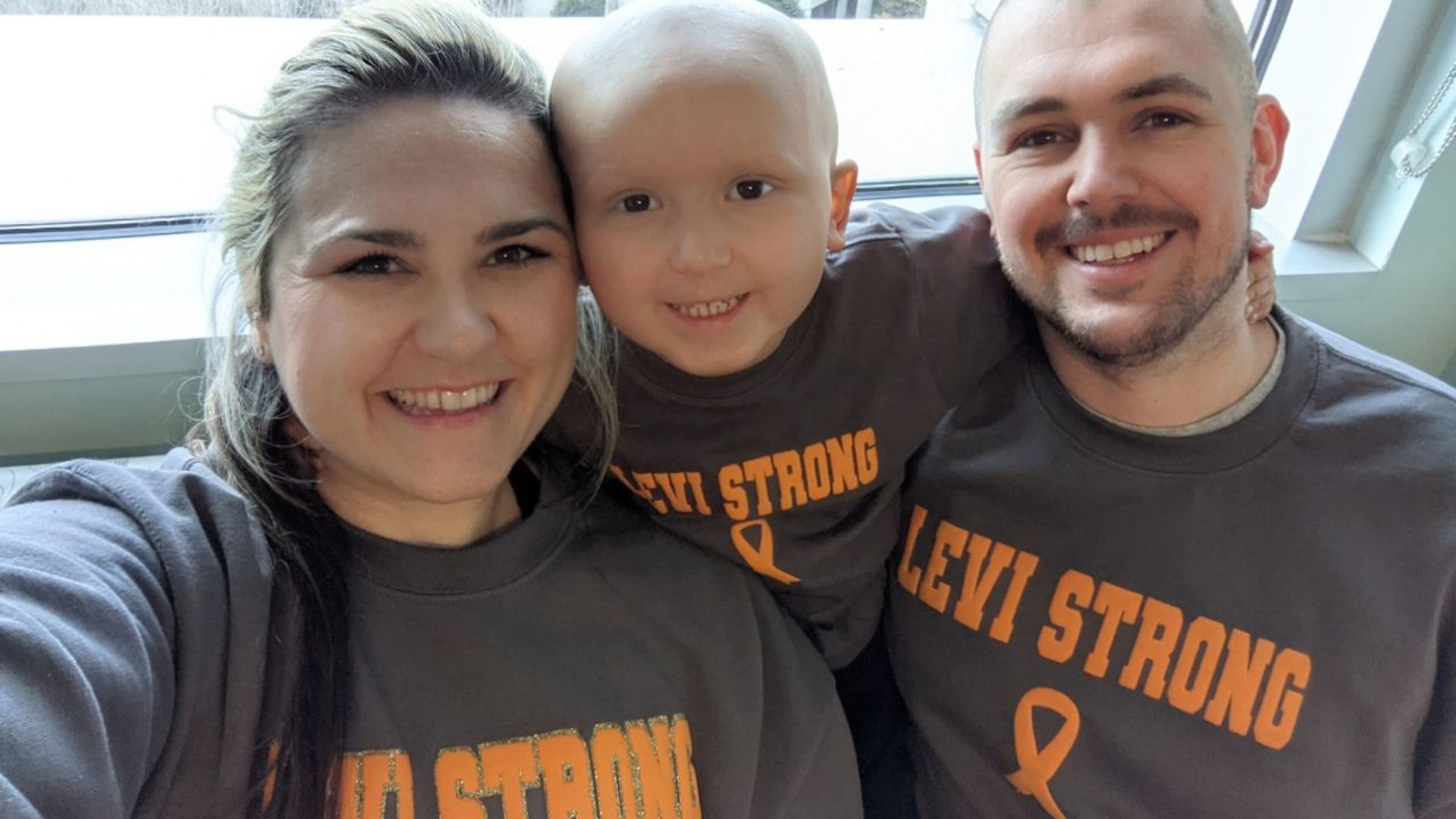 The Lansdell family from Floyd County — Karli, Levi and Zach — is grateful to the Atlanta Ronald McDonald House Charities for giving support during Levi's cancer treatments. (Courtesy of ARMHC)