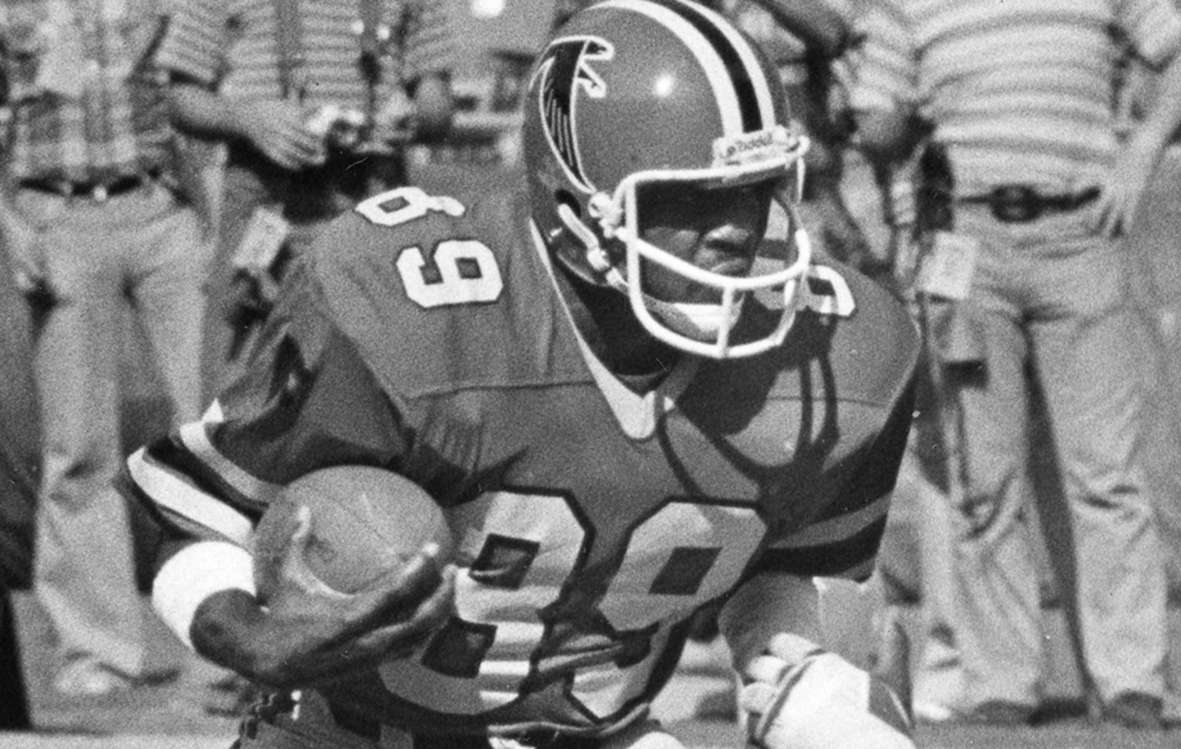No. 10, Wallace Francis, WR, (1975-1981): 106 games, 244 catches, 3,695 yards, 15.1 per catch and 27 touchdowns.