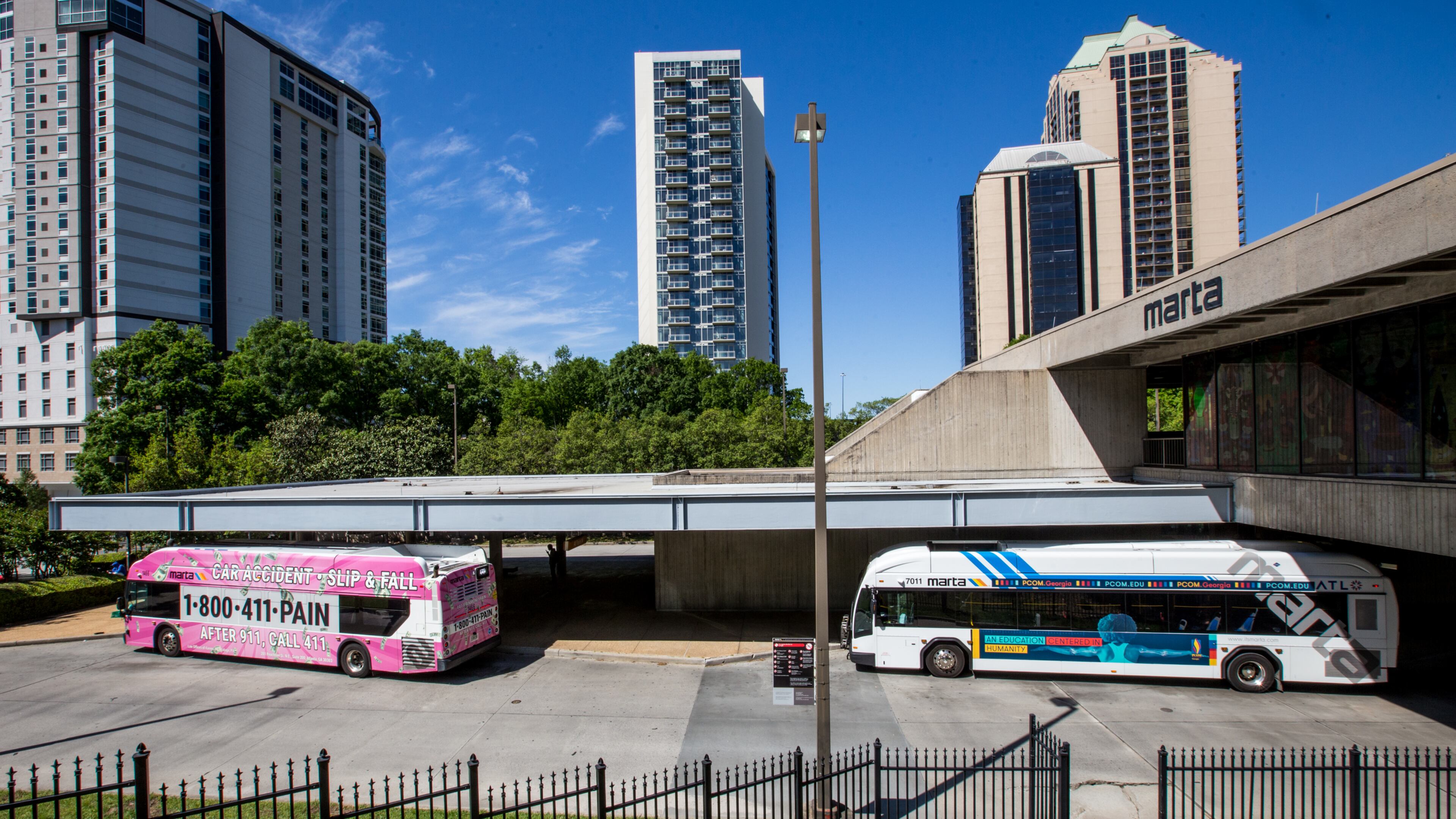 Metro Atlanta transit agencies cut back service amid the coronavirus pandemic. Now several agencies are planning to restore service - but slowly. (Jenni Girtman for The Atlanta Journal-Constitution)