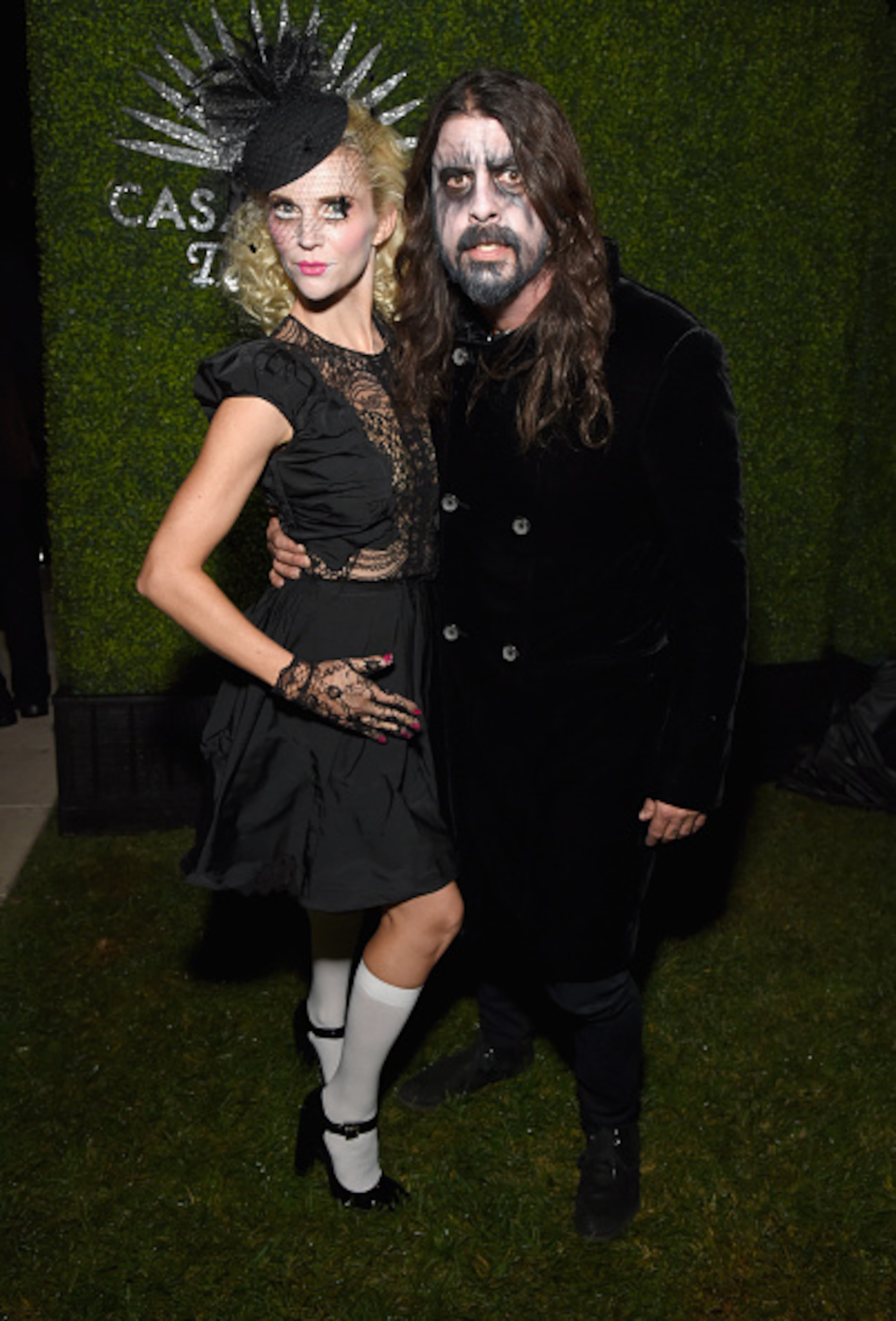 BEVERLY HILLS, CA - OCTOBER 26: Jordyn Blum (L) and Dave Grohl attend the Casamigos Halloween Party on October 26, 2018 in Beverly Hills, California. (Photo by Michael Kovac/Getty Images for Casamigos)
