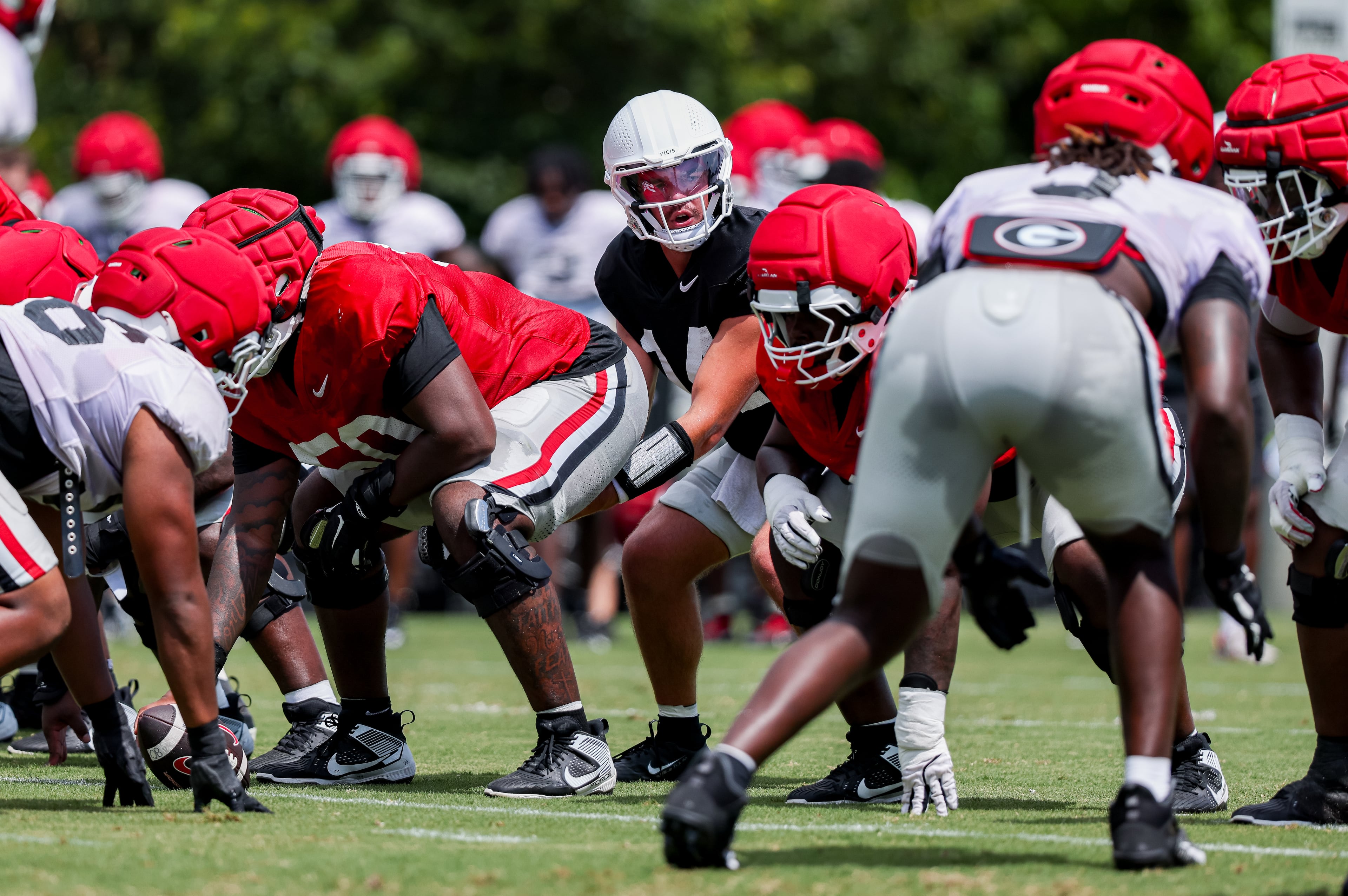 260813 - Georgia Football Fall Practice