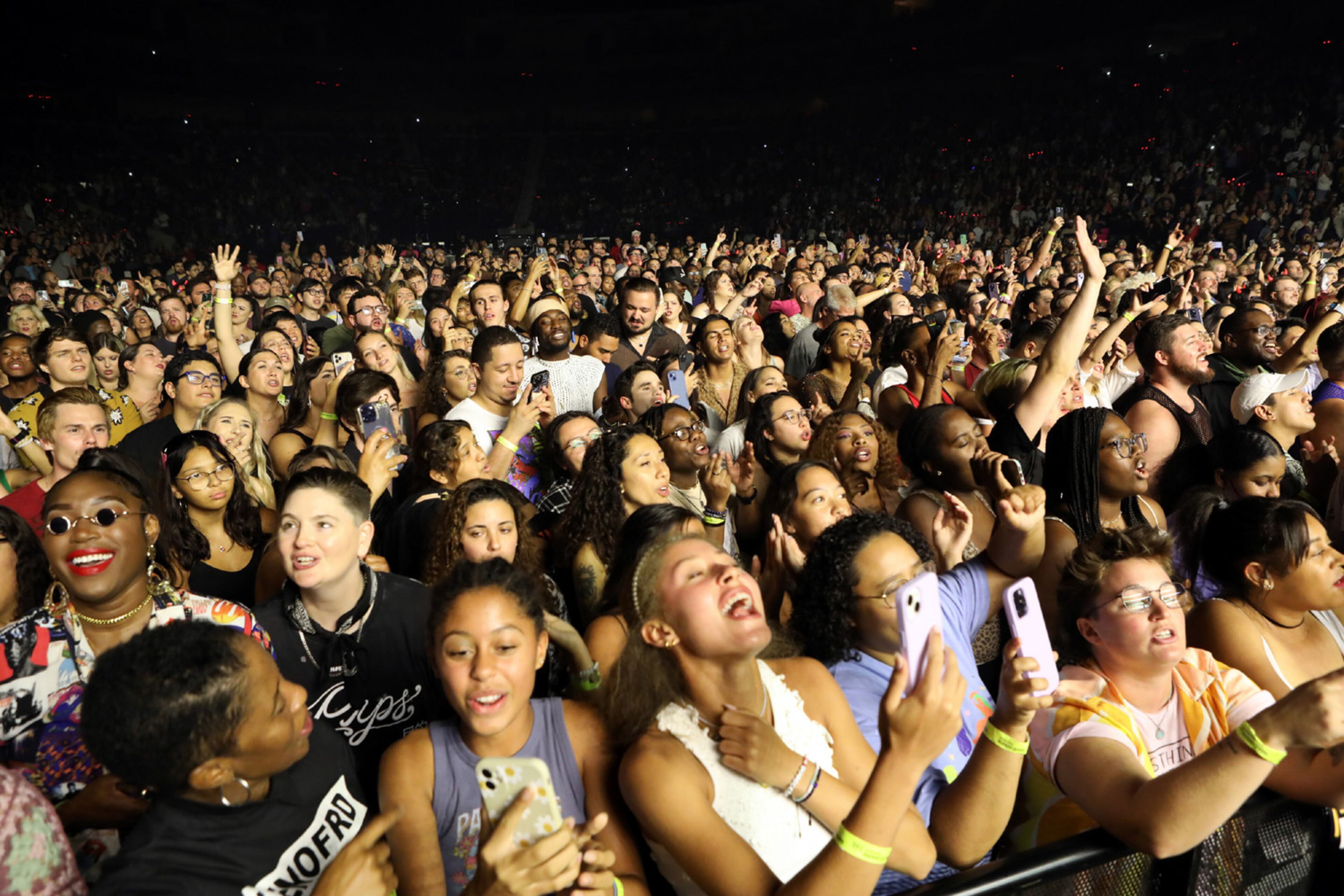 Sam Smith brought "GLORIA the tour" to Gas South Arena in Gwinnett County on Friday, July 28, 2023, with Jessie Reyez opening. (Photo: Robb Cohen for The Atlanta Journal-Constitution)